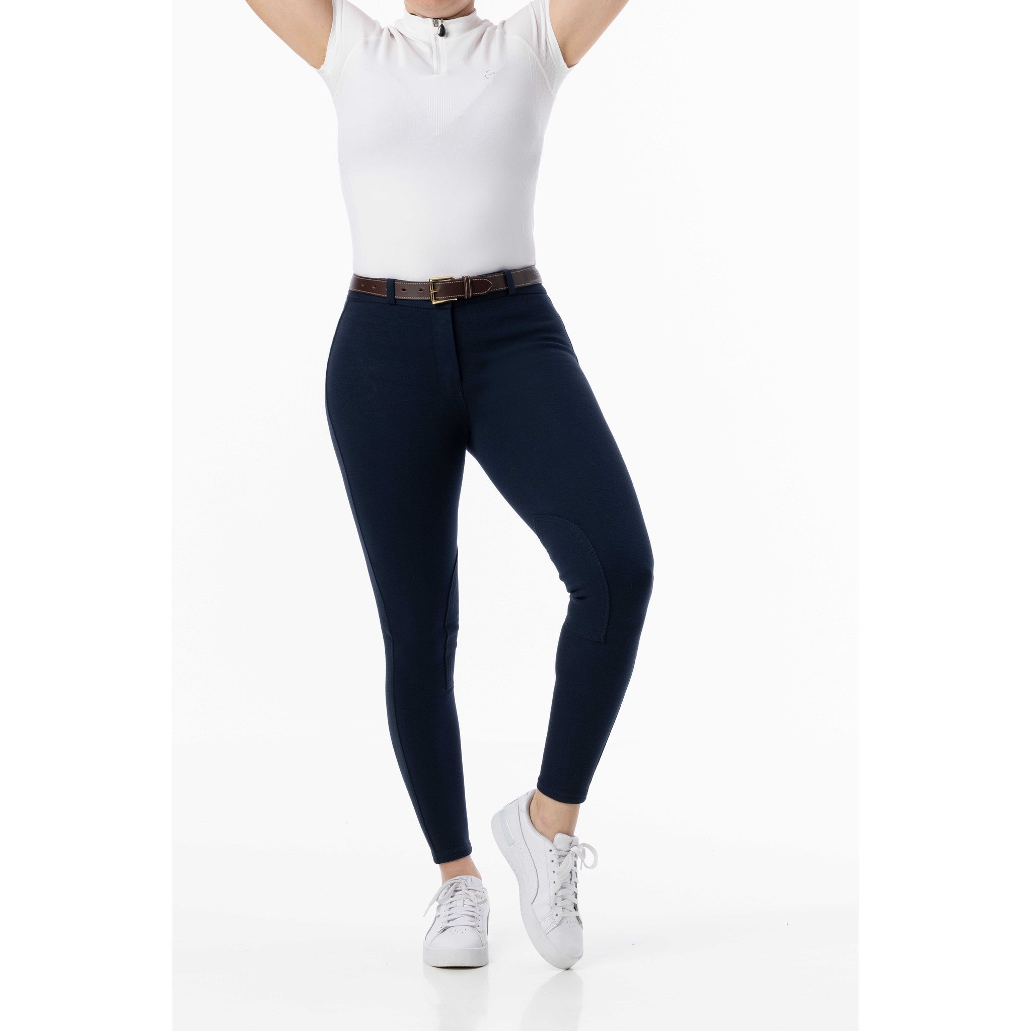 Riding World Memphis Breeches - Ladies Navy blue 989402736