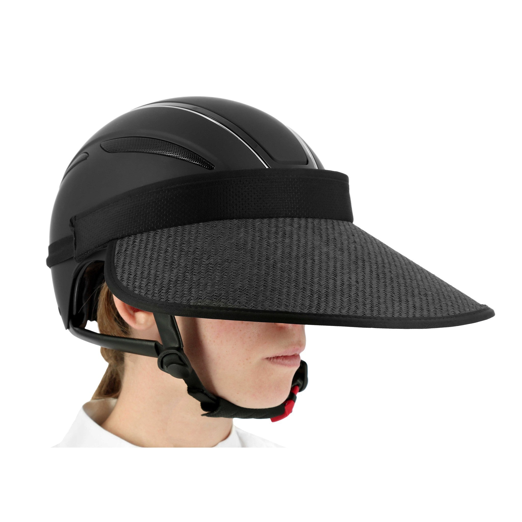 EQUITHÈME Anti-UV Visor for Helmet Black 985300102
