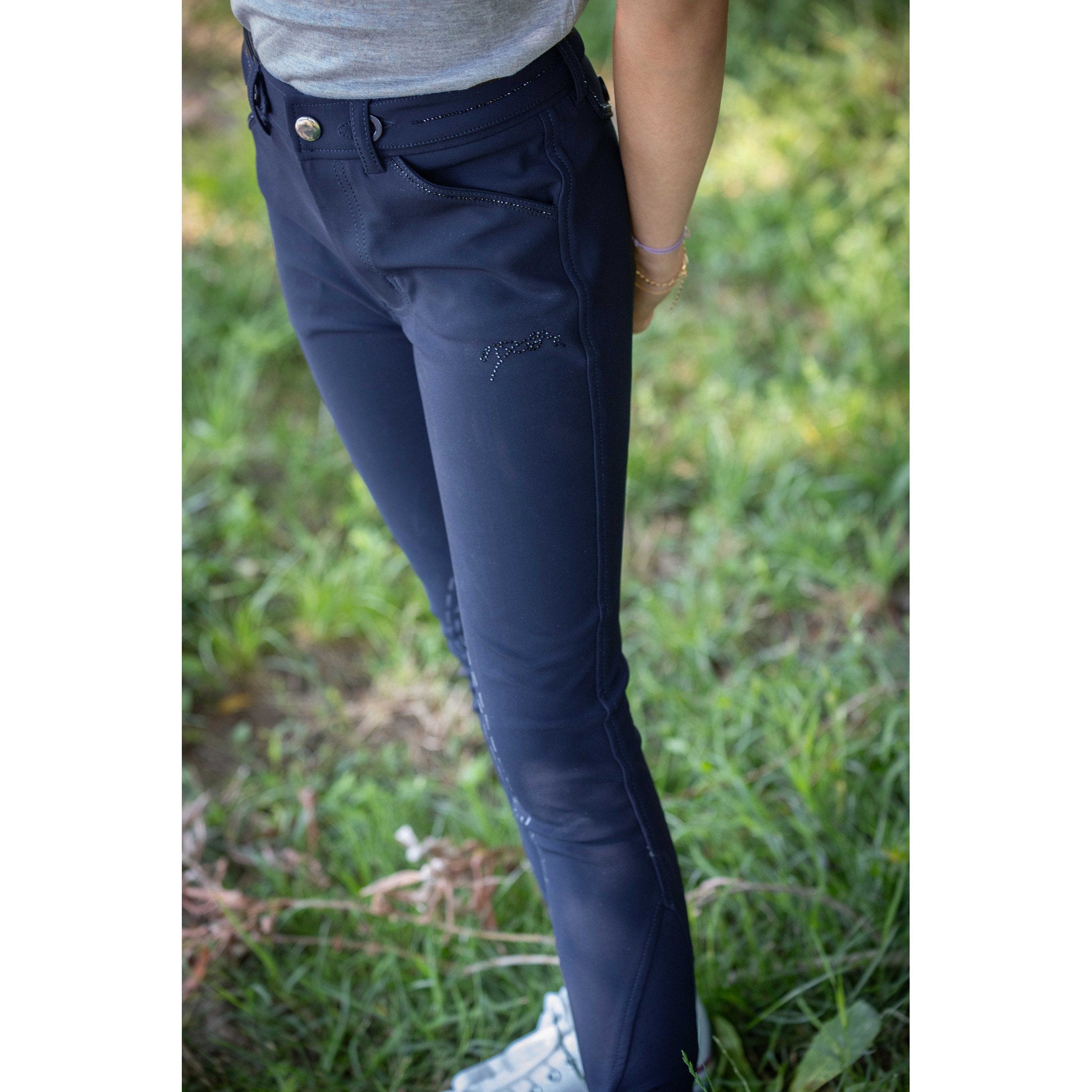 Pénélope Elégance Breeches - Children Navy blue 979921710