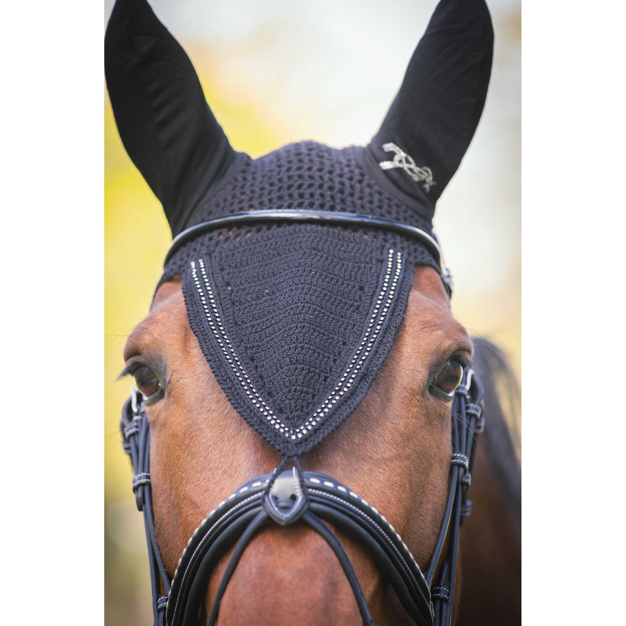 Pénélope Long Strass Fly Veil Black 306979002