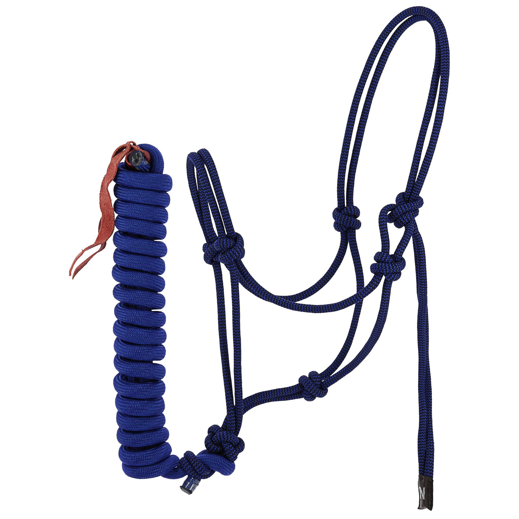 Norton Duo Rope Halter and Lead Set Blue/black 510266362