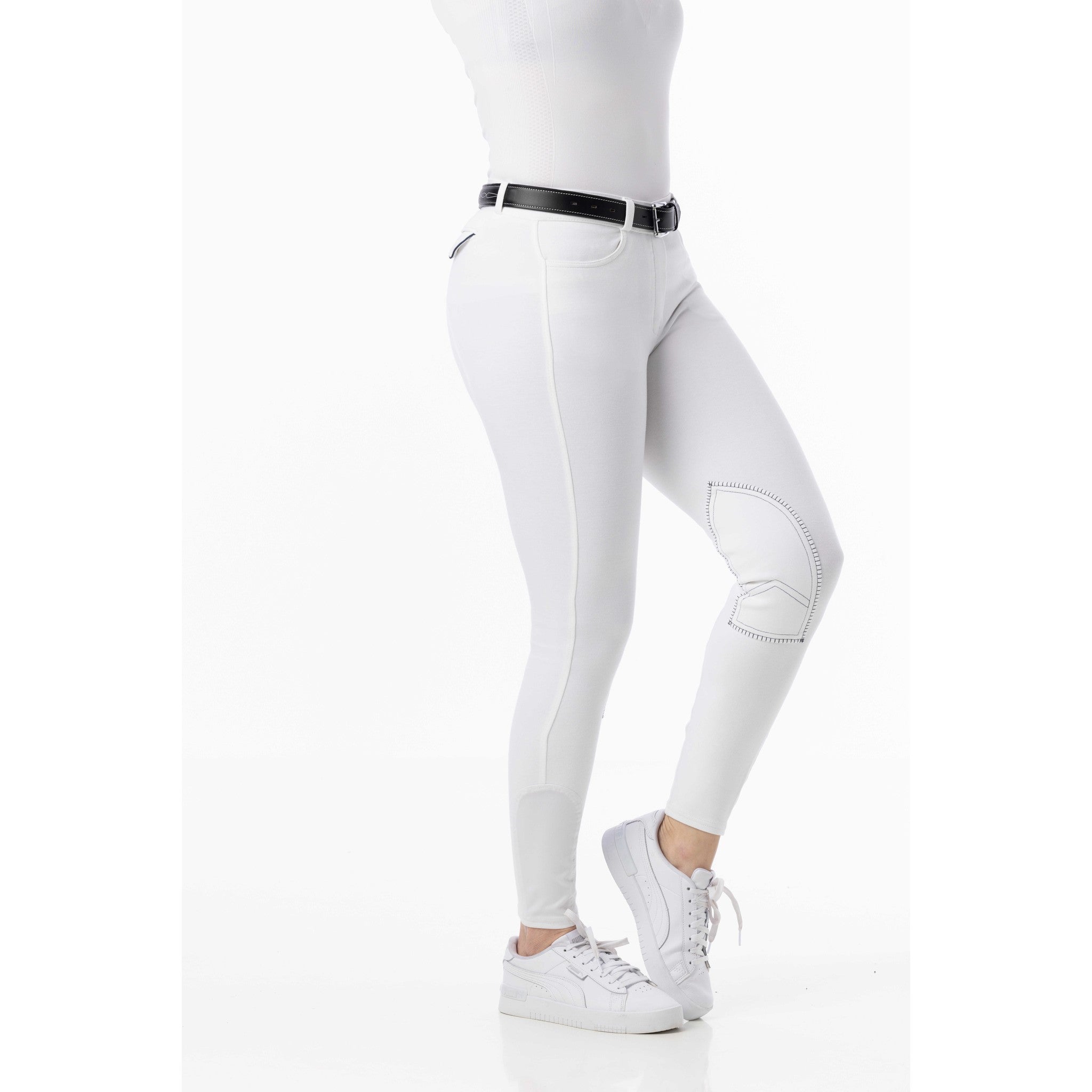 Riding World Alexandrie Breeches - Ladies White 989412136