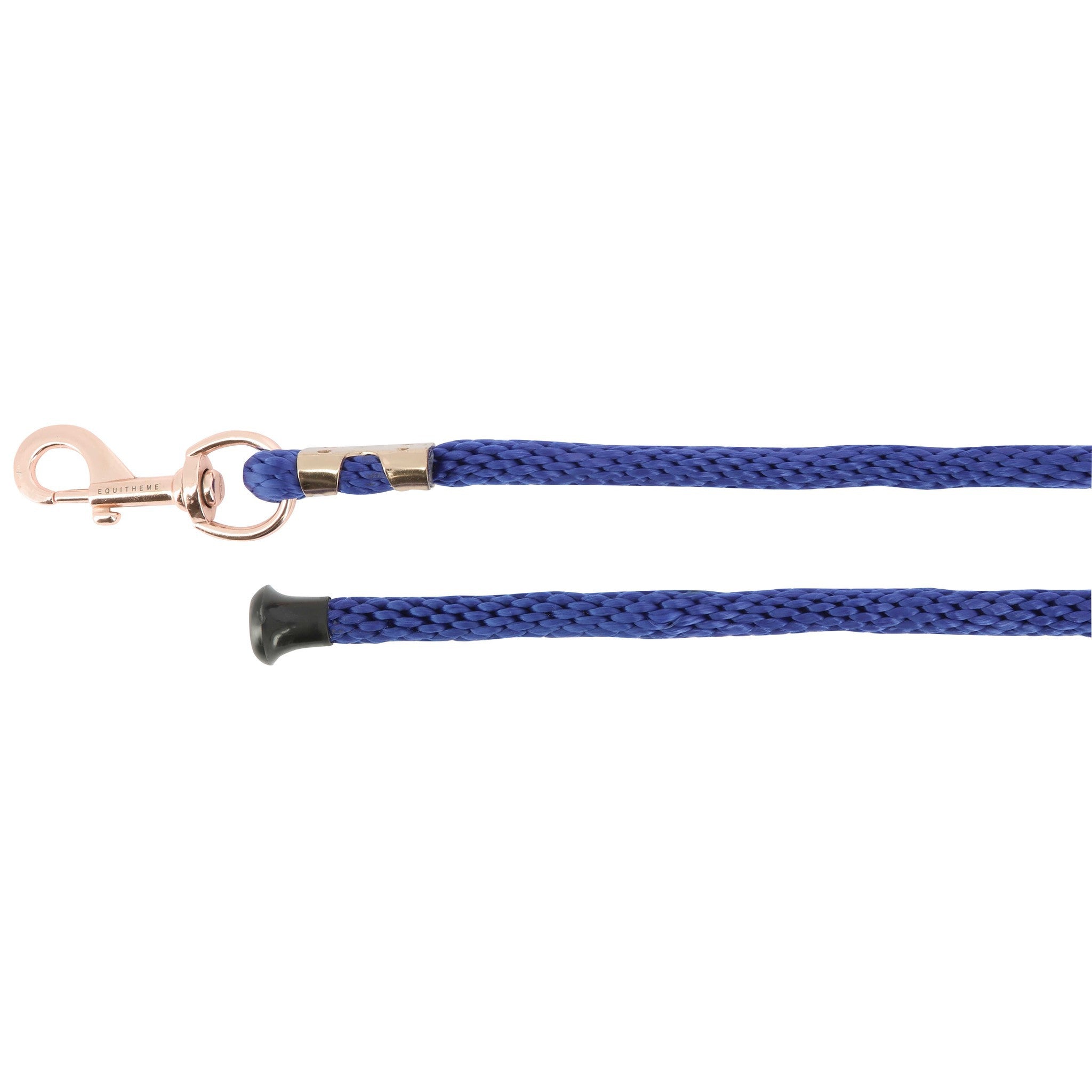 EQUITHÈME Soft pink gold Lead rope Blue 520085006