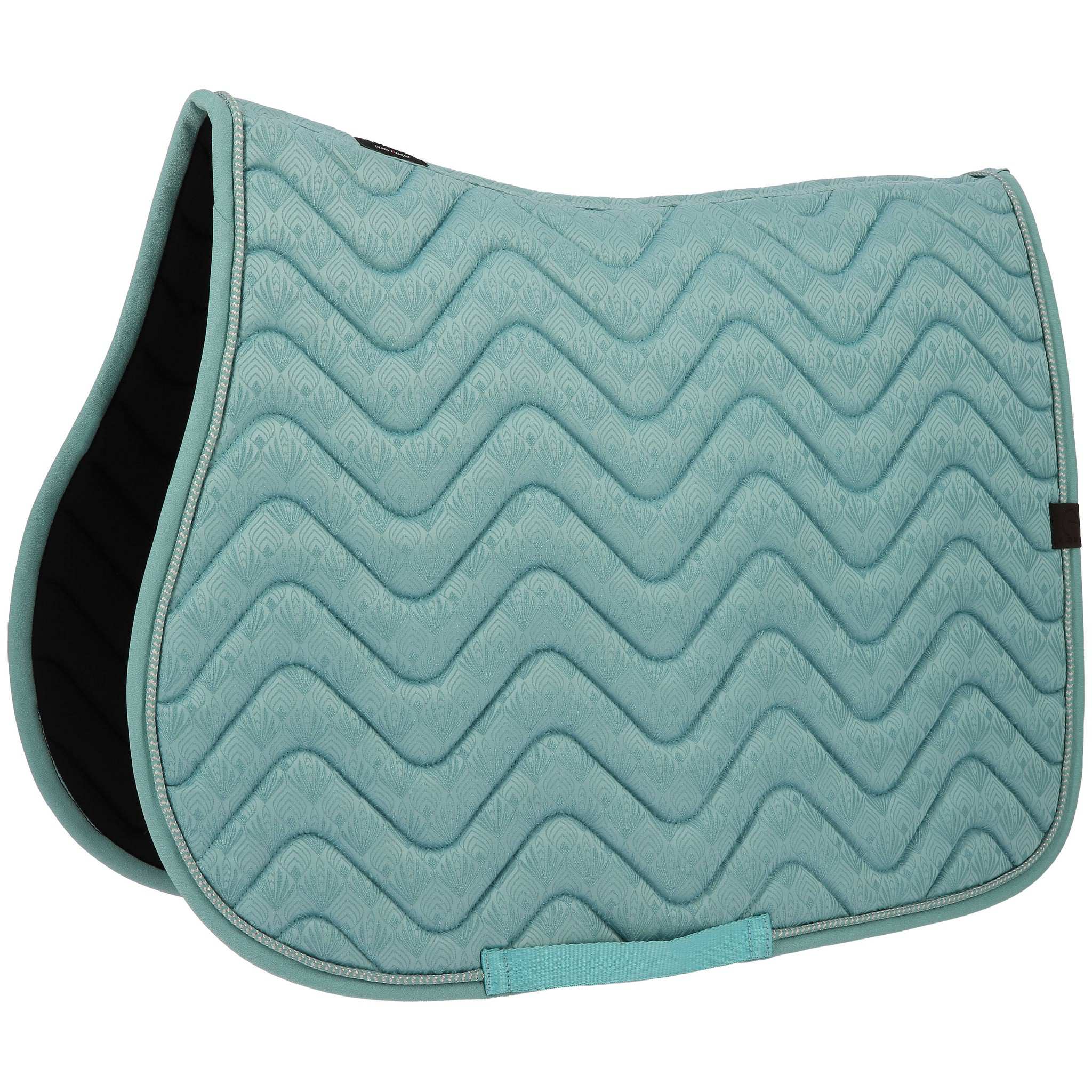EQUITHÈME Brocart saddle pad - All purpose Blue/light blue 204002012