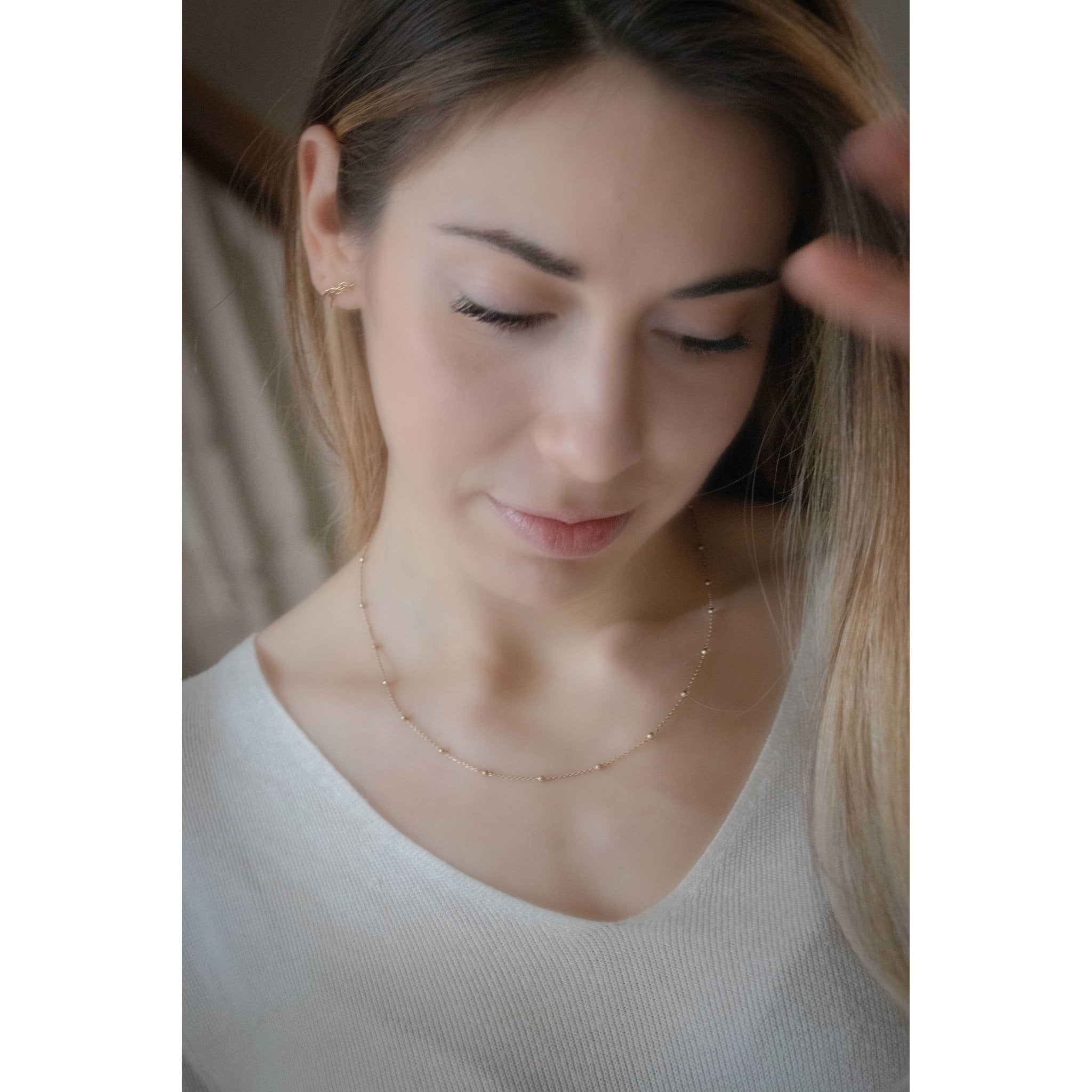 Penelope Eugénie Necklace Golden - 902911010_ambi_6