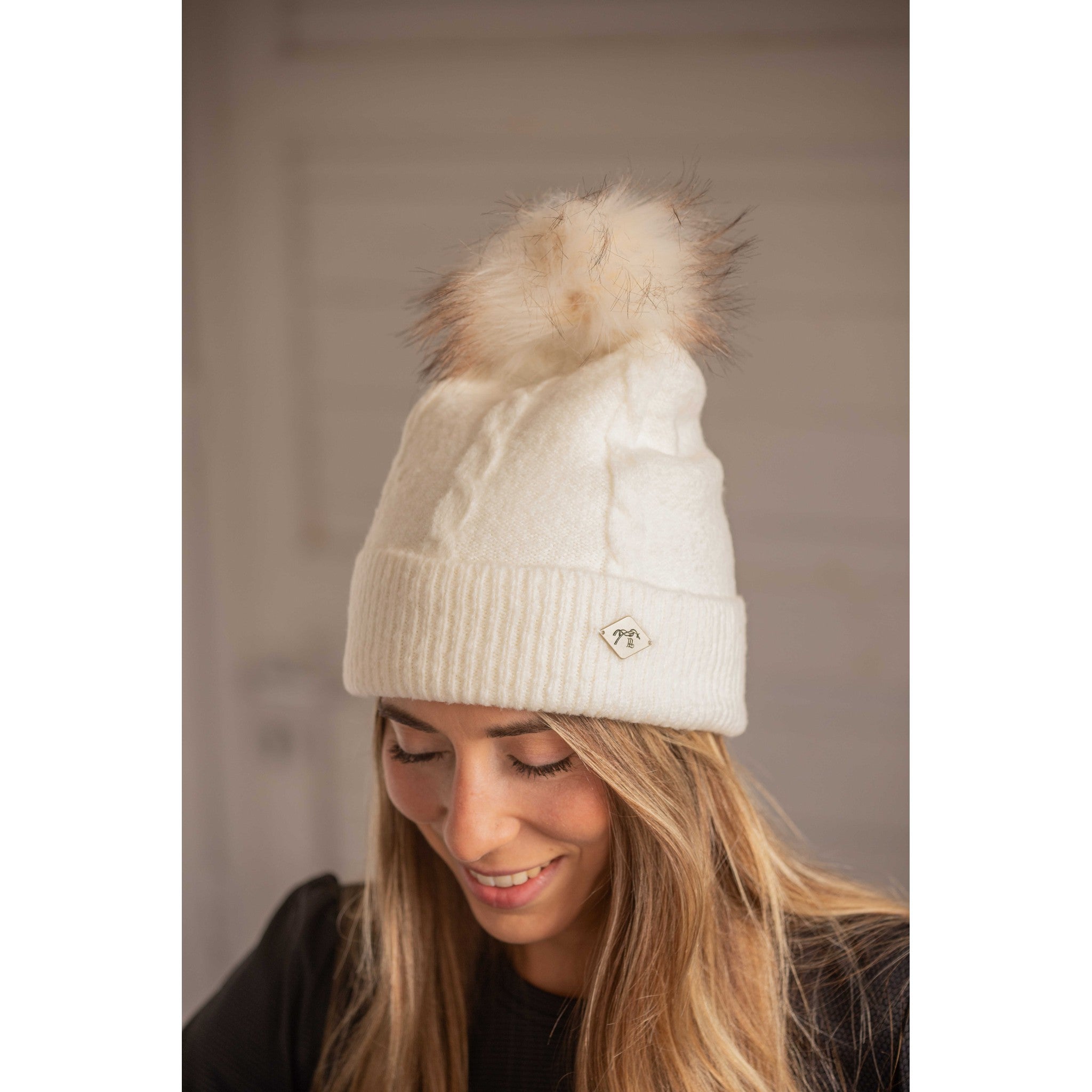 Pénélope Michka Beanie White 985808005