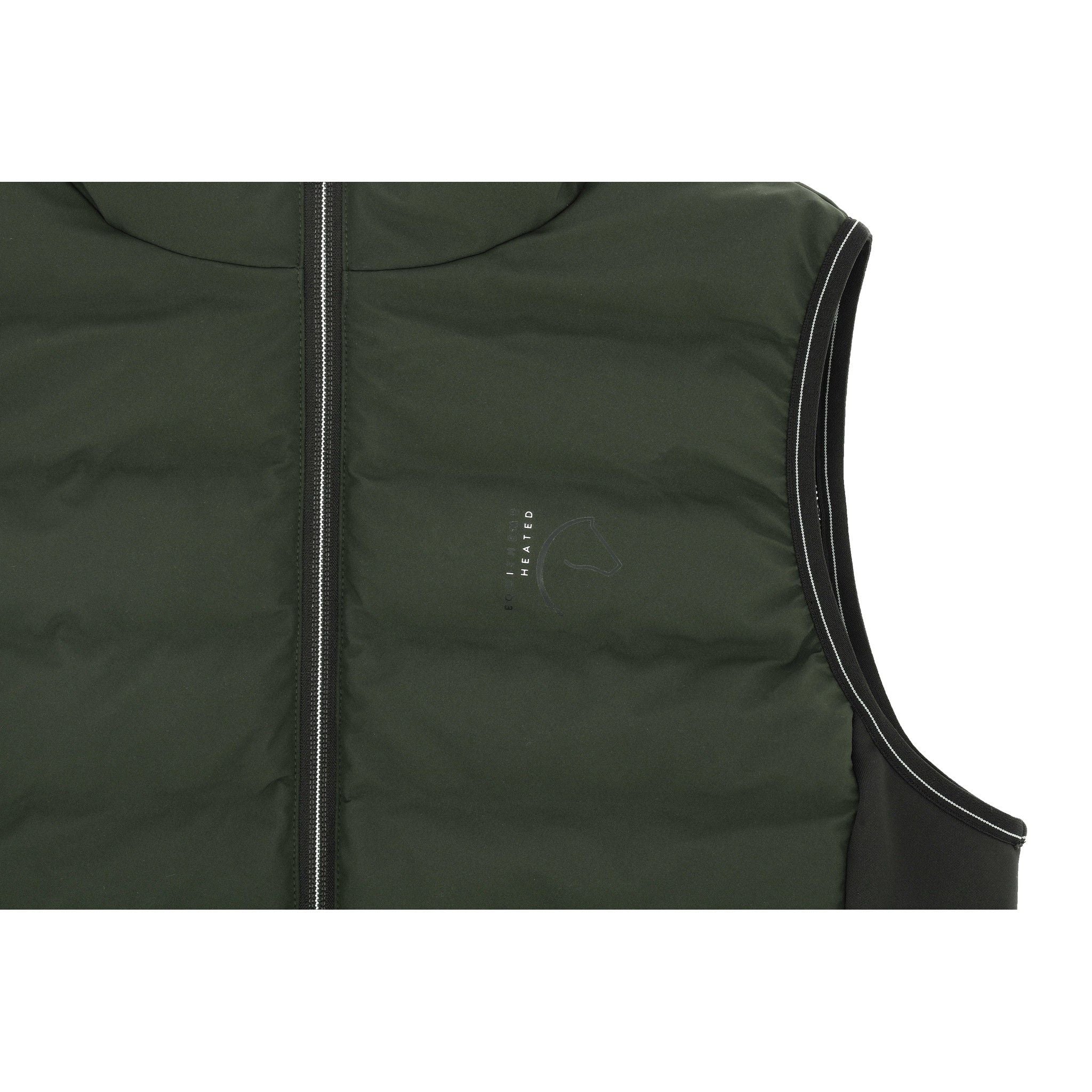 EQUITHÈME Sasha Heated Vest - Adult Khaki 981004092