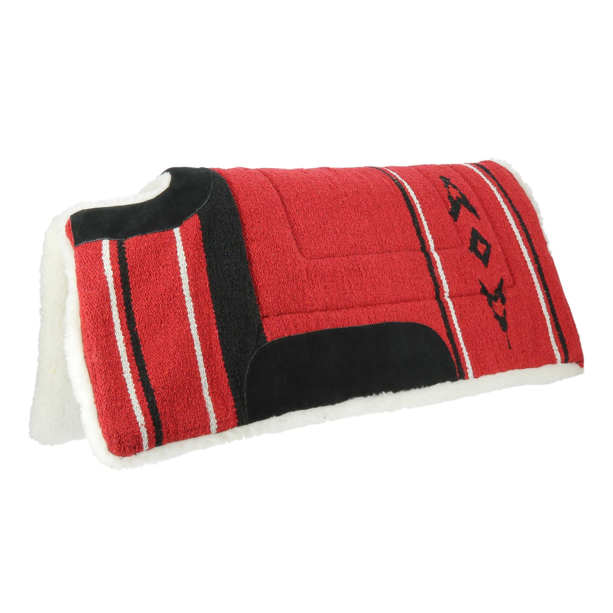 Westride Navajo gullet cut Saddle pad Red 801107003