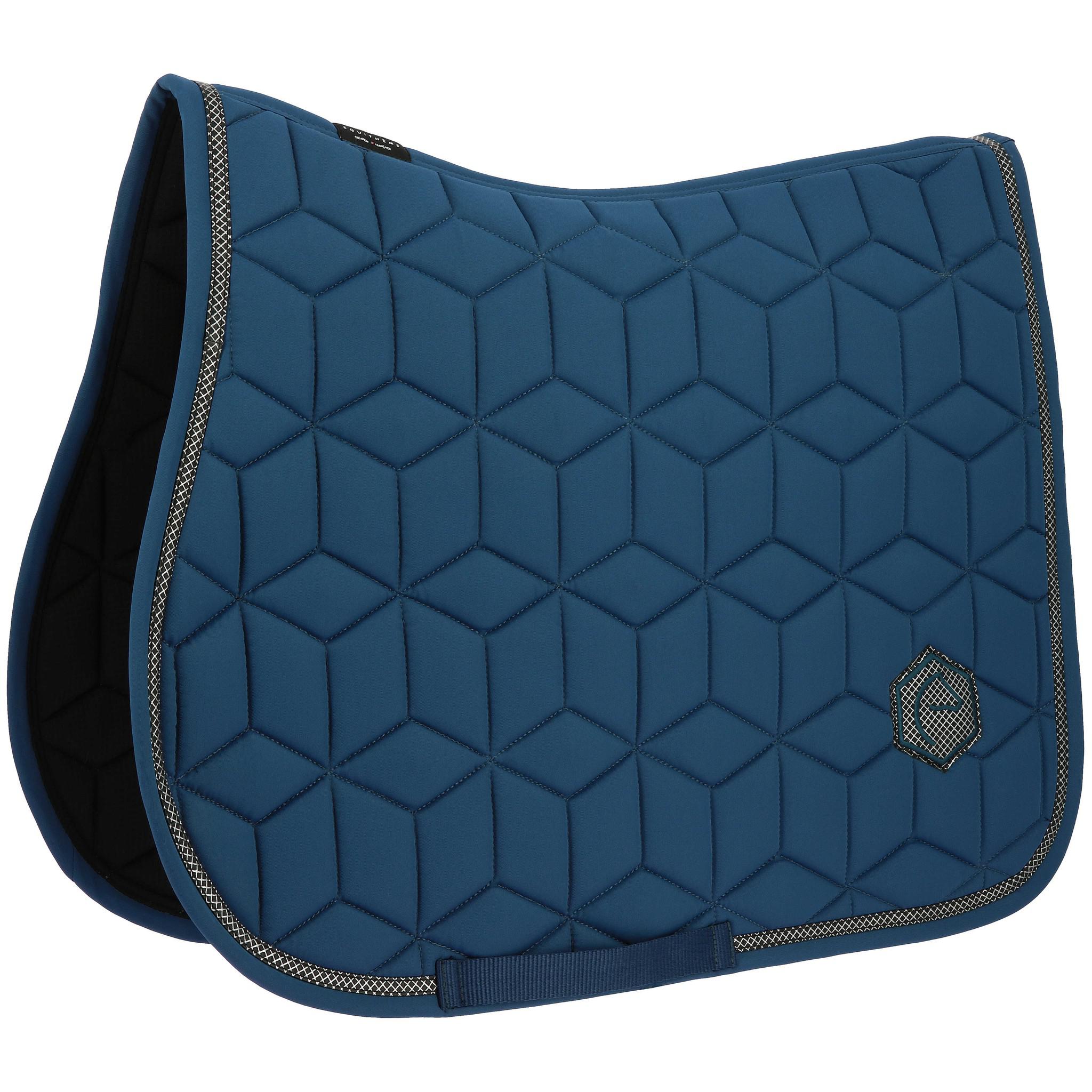 EQUITHÈME Softhex Saddle Pad - All purpose Blue 204005019