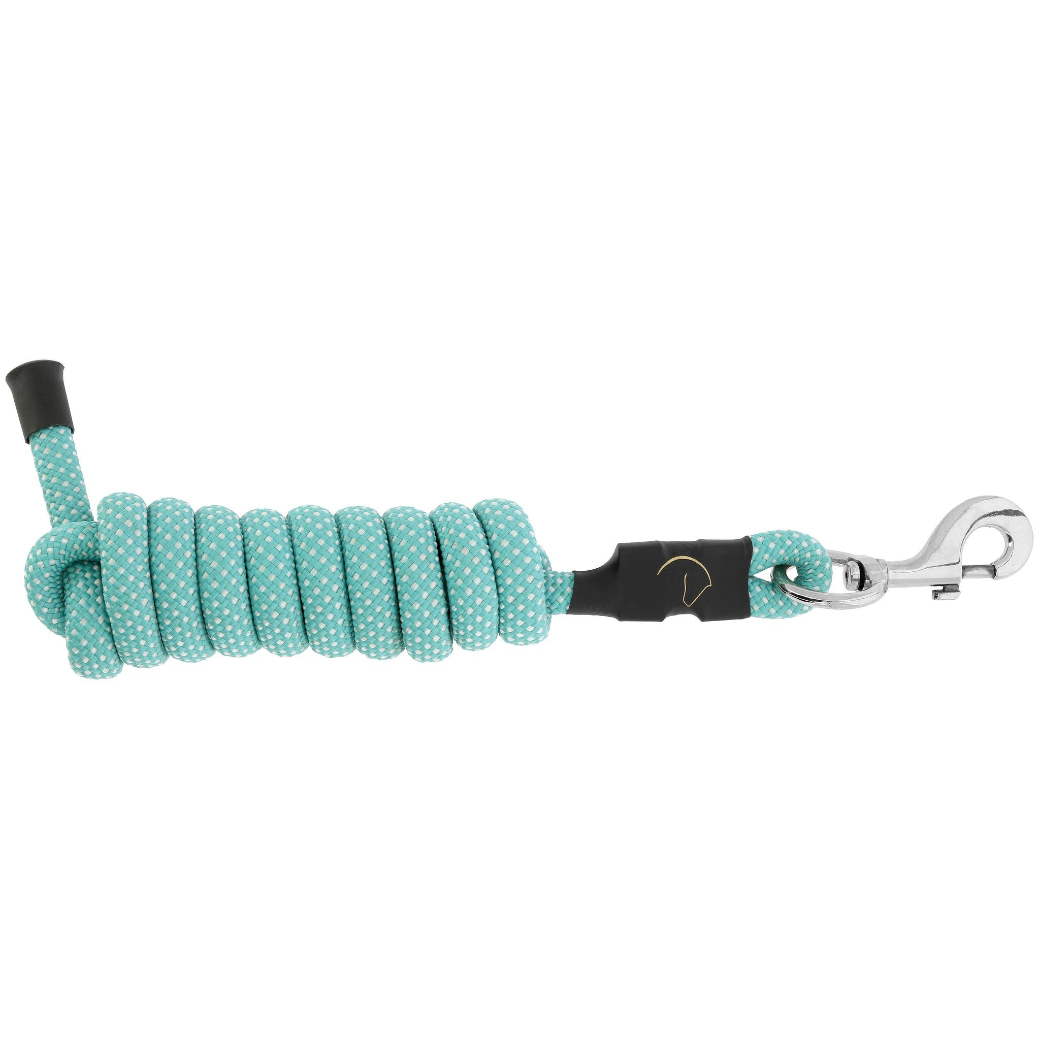 EQUITHÈME Spring lead rope Turquoise 520089017