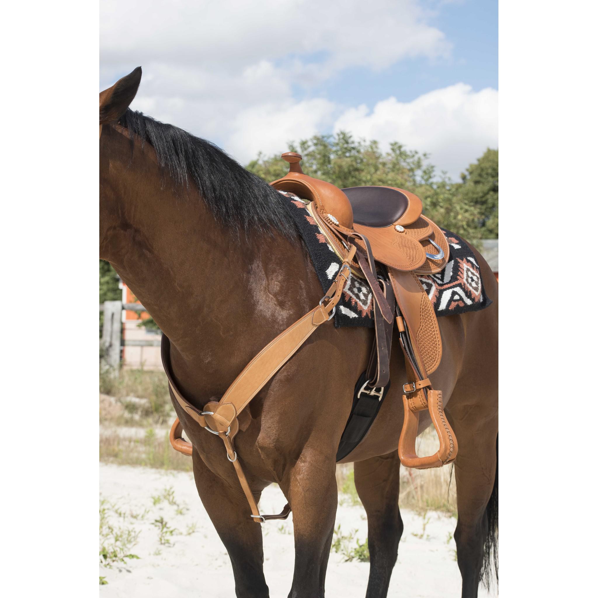 Westride Billy Hunting Breastplate by Franck Perret Chestnut 802200317