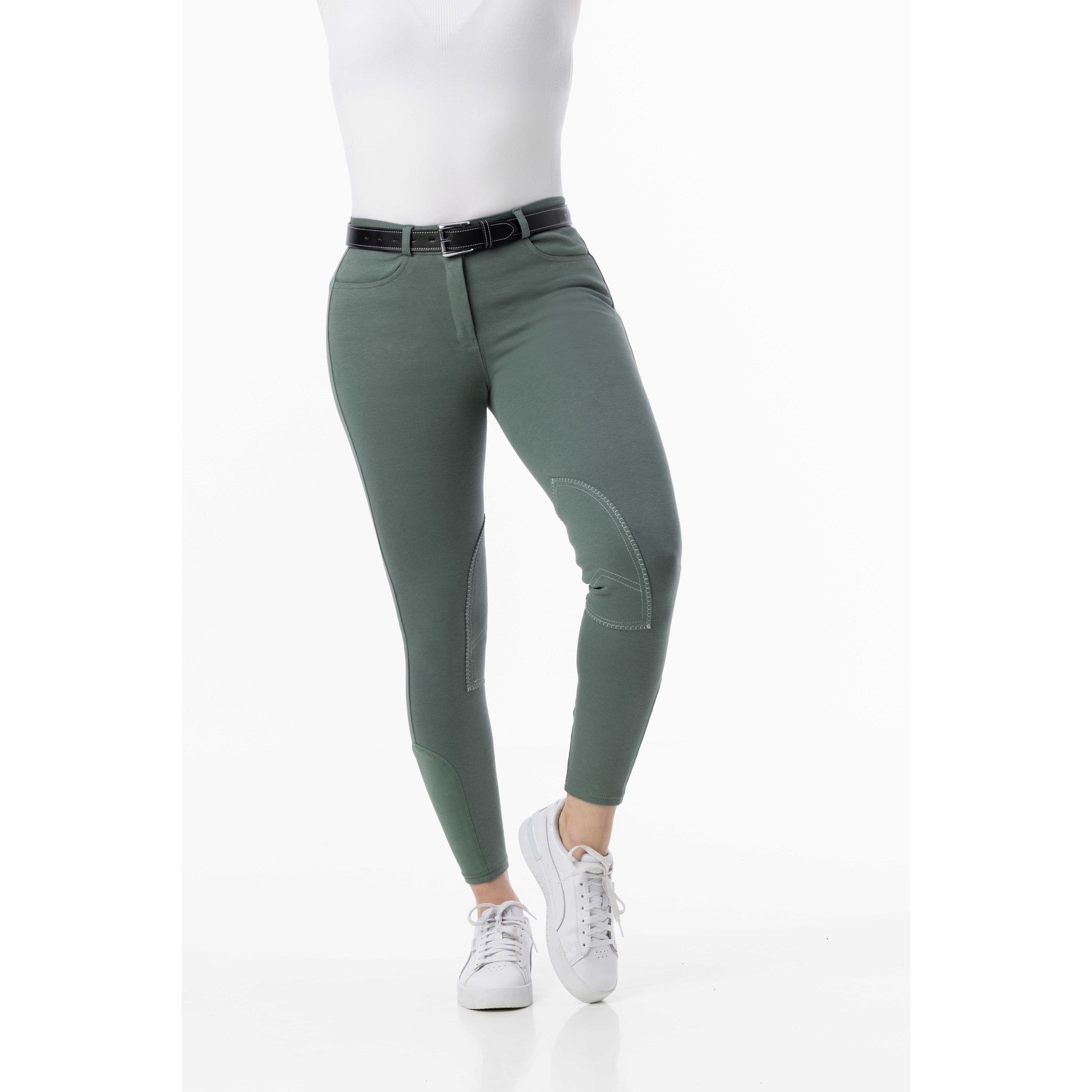 Riding Wolrd Alexandrie Breeches - Children Green 989410906
