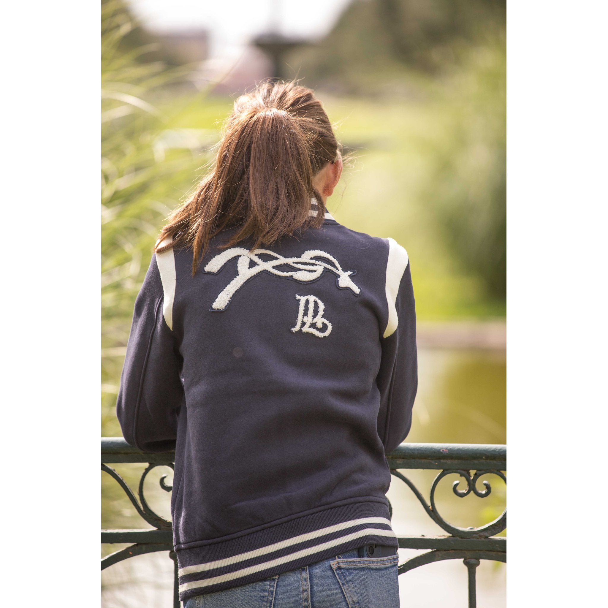 Penelope University Sweatshirt - Women's Navy/white - 963335750_ambi_5