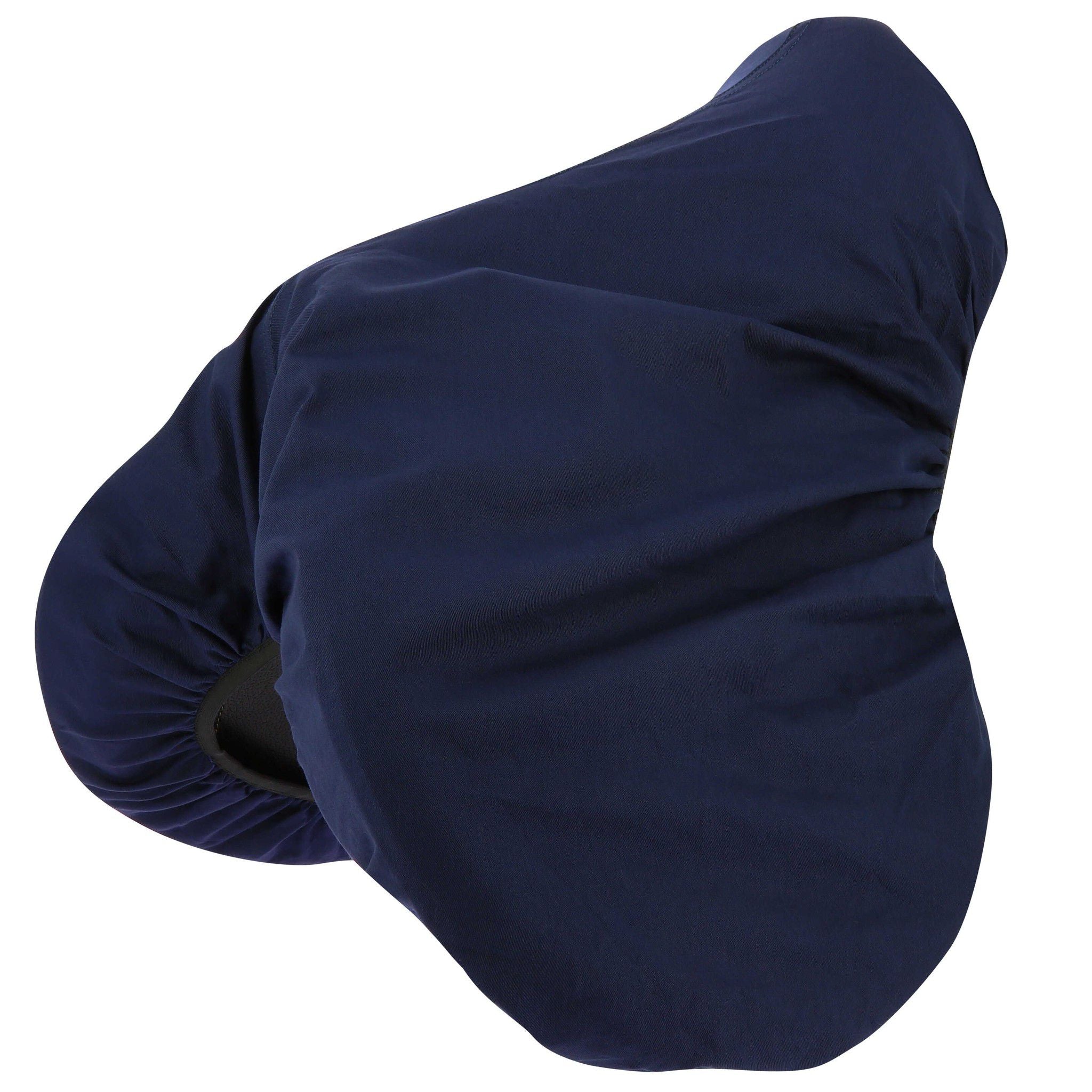 Riding World cotton Saddle cover Navy blue 205100007