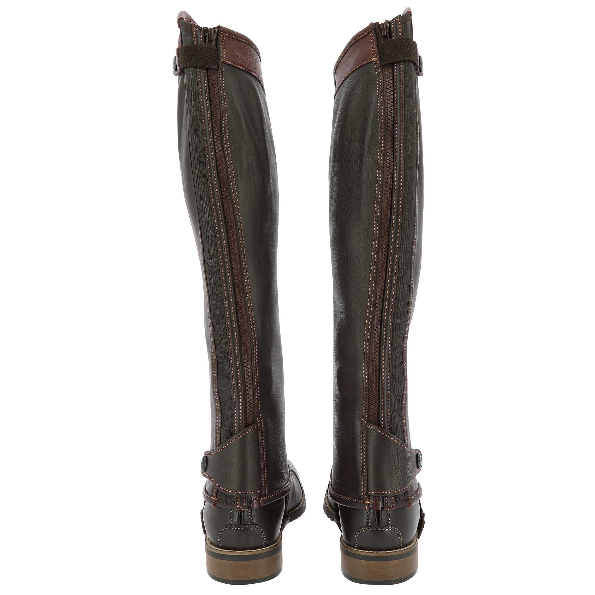 EQUITHÈME Elite half-chaps - Adult Brown 913239431
