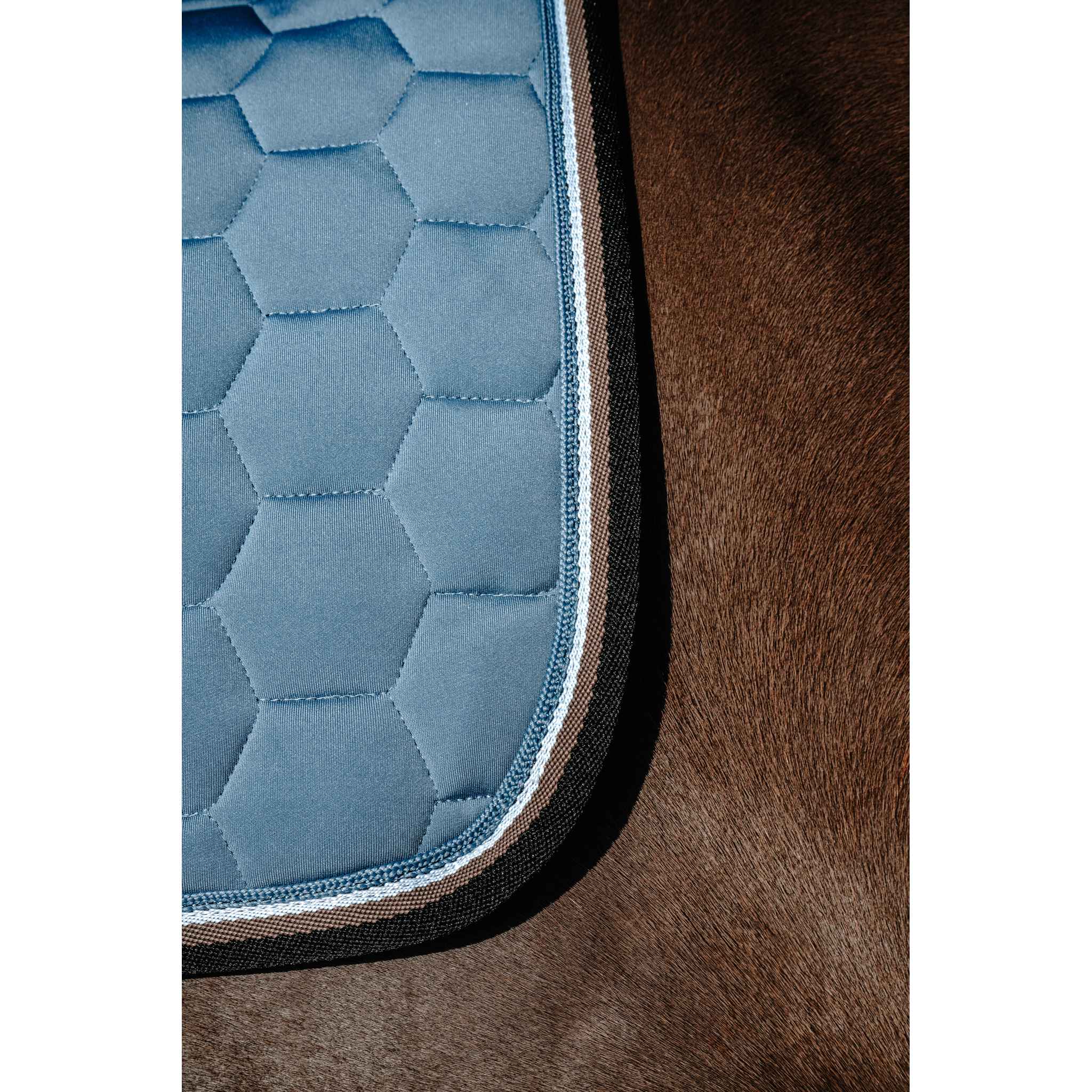 EQUITHÈME All-Purpose Saddle Pad - Coco Blue - 204913019_ambi_4