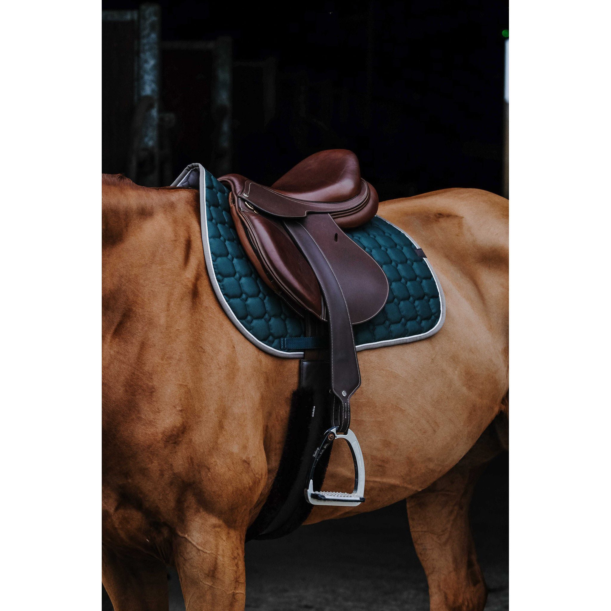EQUITHÈME Orion saddle pad - All purpose Dark green 204774008