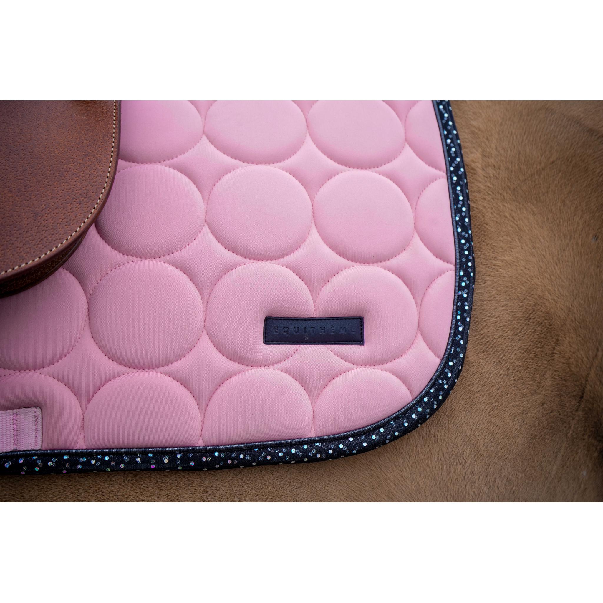 EQUITHÈME Disco All-Purpose Saddle Pad Antique pink - 204018013_ambi_4