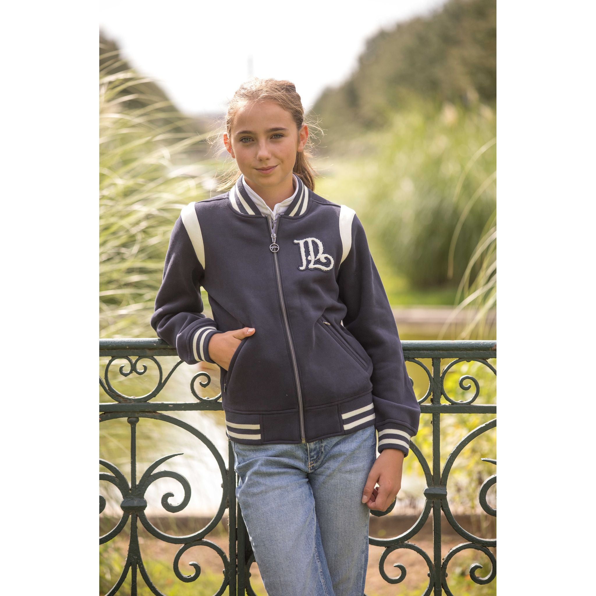 Penelope University Sweatshirt - Women's Navy/white - 963335750_ambi_1