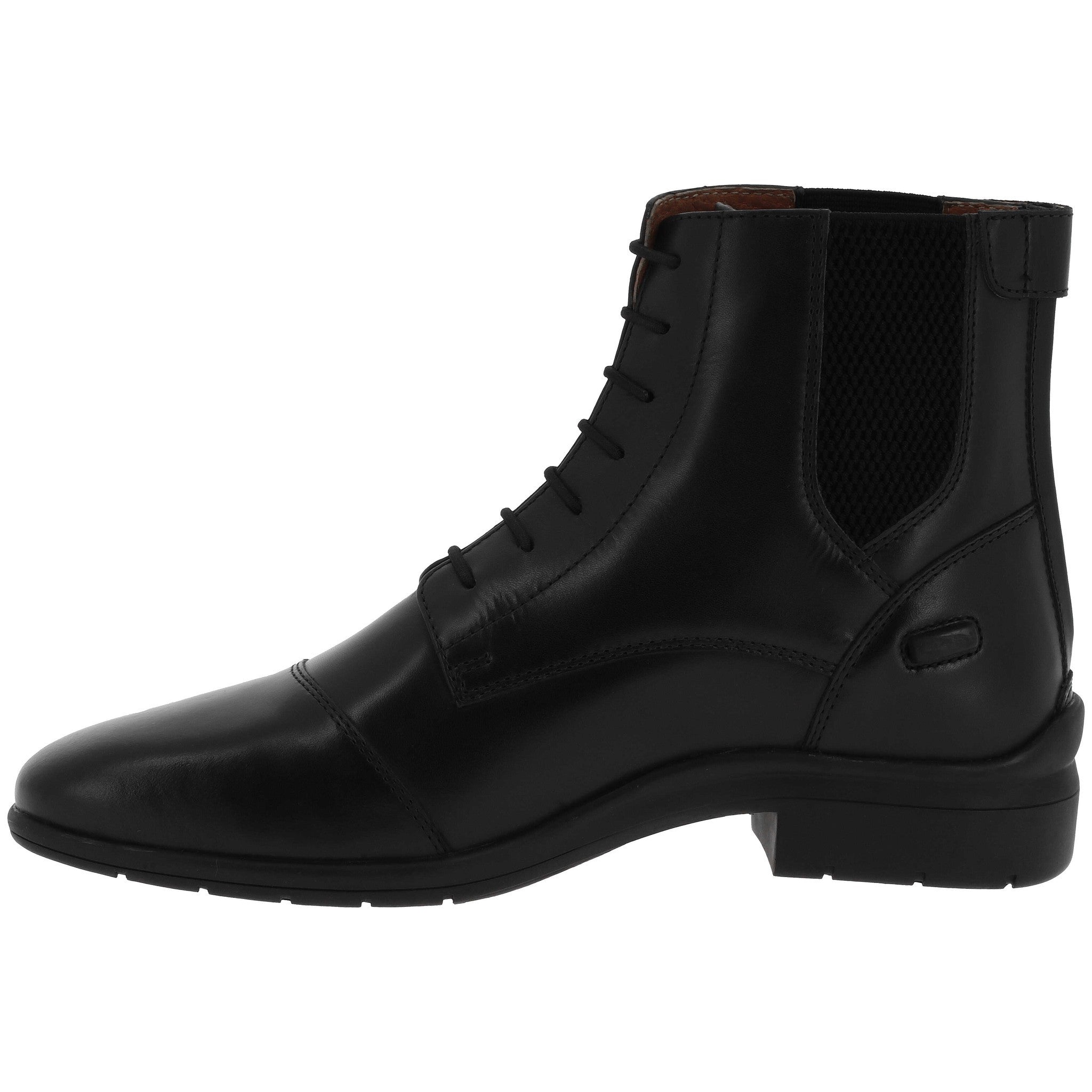 EQUITHÈME Sporty Lace-Up + Zip Boots Black 914111239