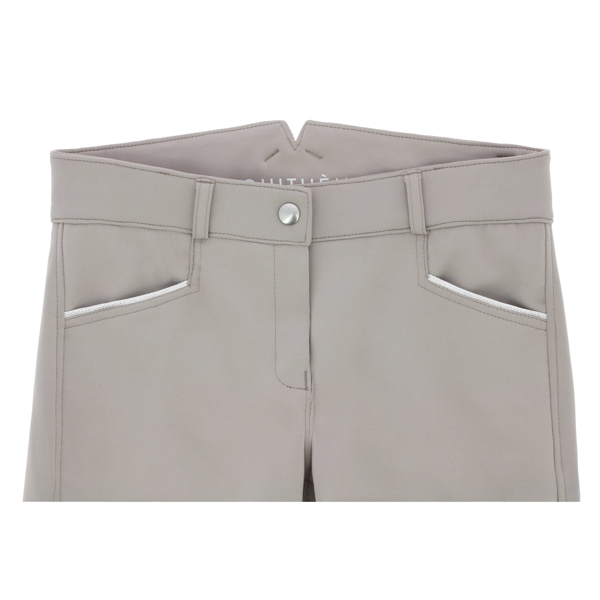 EQUITHÈME Claudine Breeches with silicone full seat - Ladies Taupe 979788436