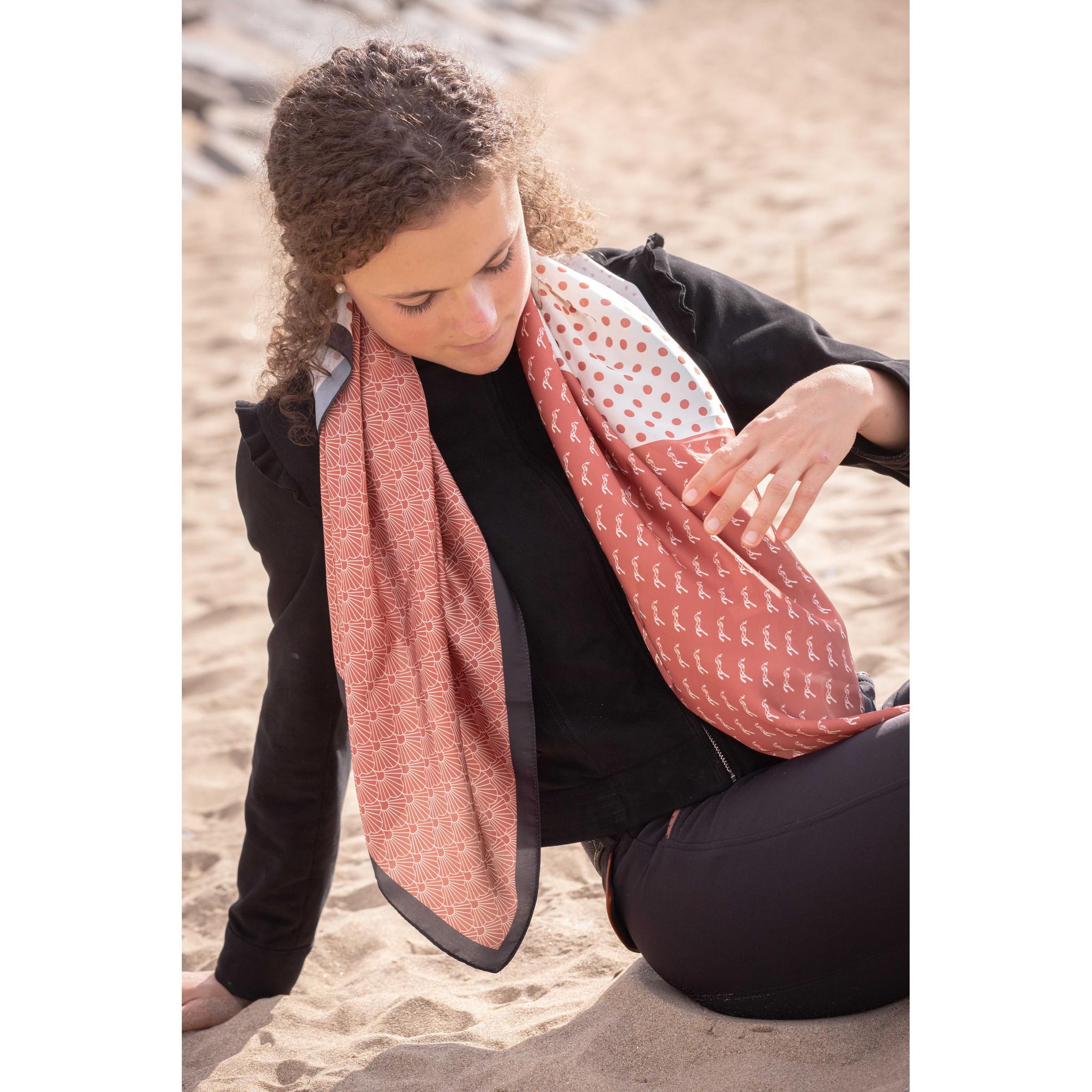 Pénélope Mya Scarf Rust / ecru 985854024