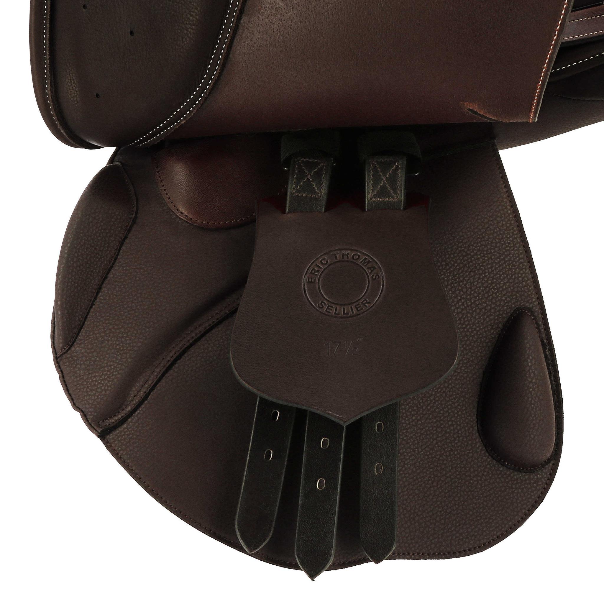 ERIC THOMAS Hybrid - EK-Confortech Jump Saddle Havana - 131005470_zoom_1