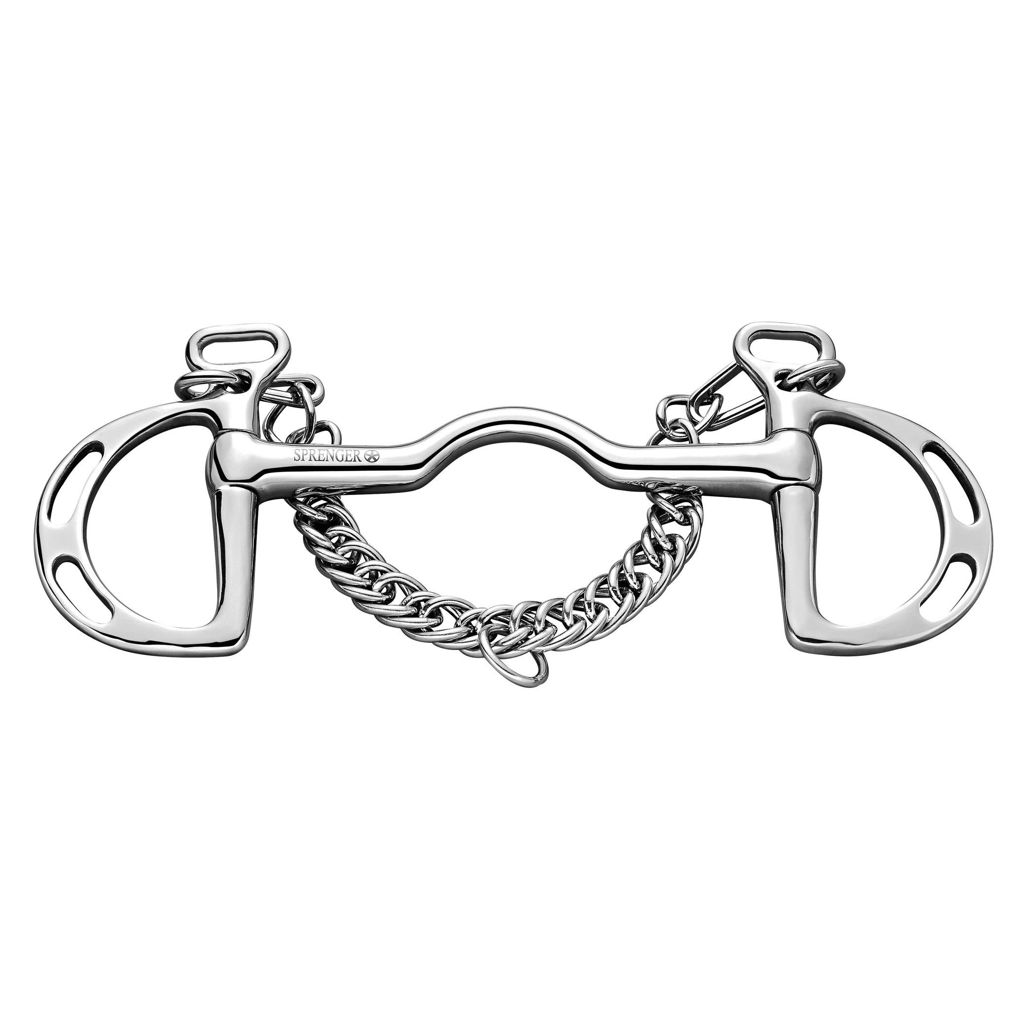 Sprenger Spanish Bit with Tongue port snaffle 642309135