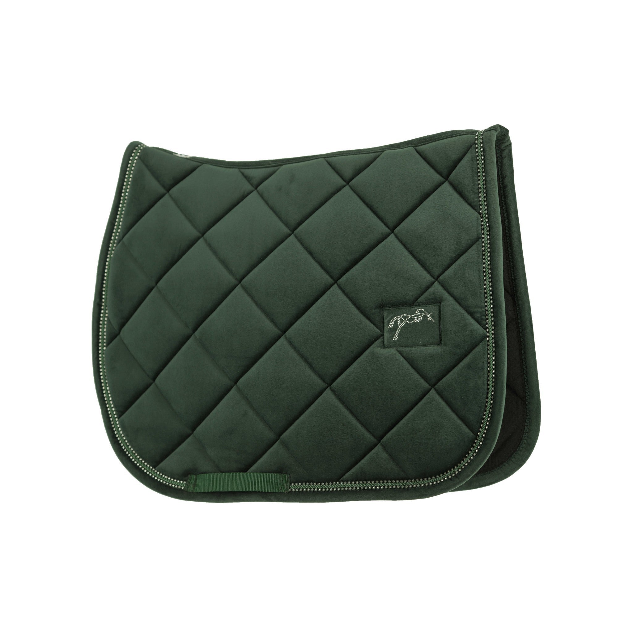 Pénélope New Strass Saddle pad - All purpose Dark green 204841009