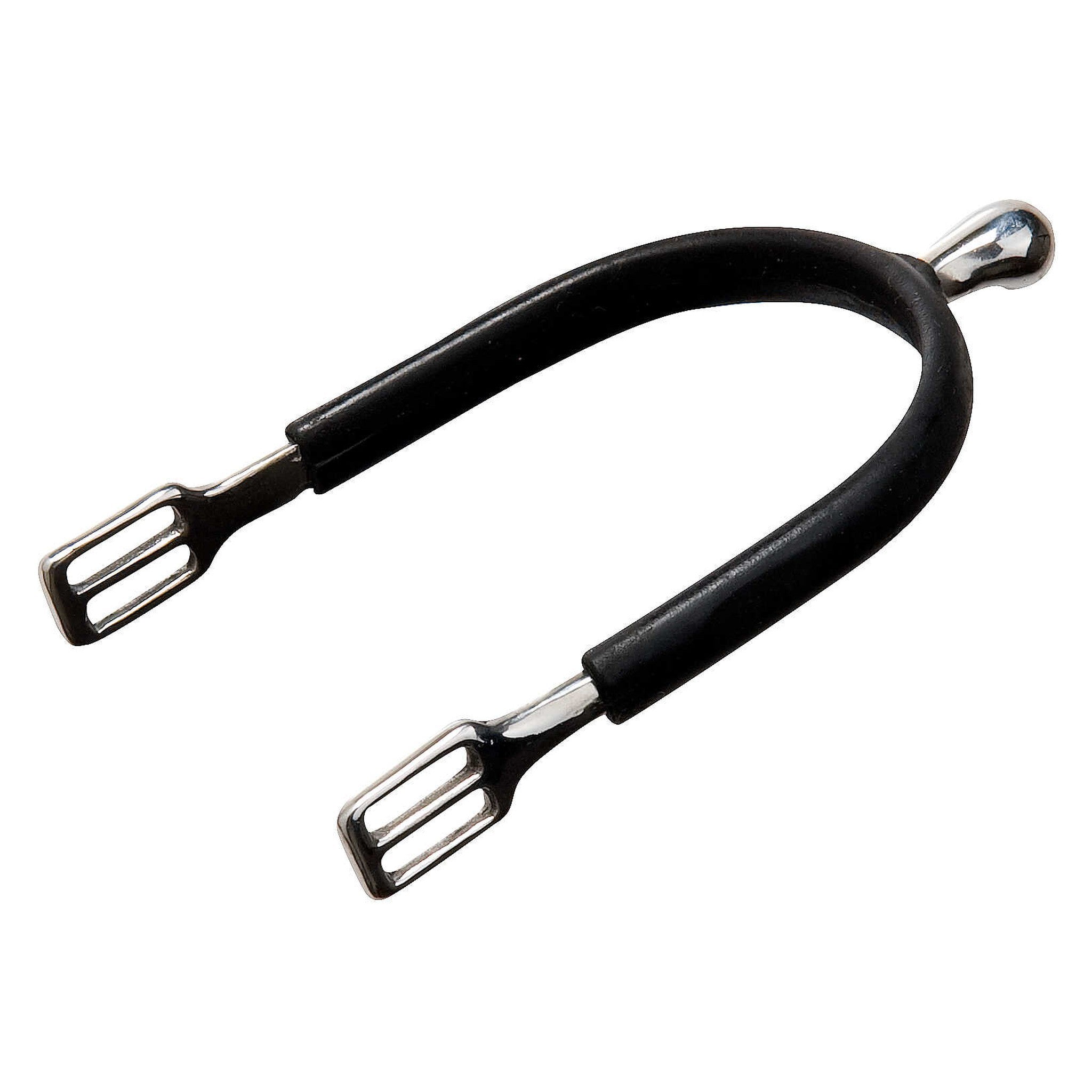 Feeling Polo rubber covered spurs, stainless steel 920682020