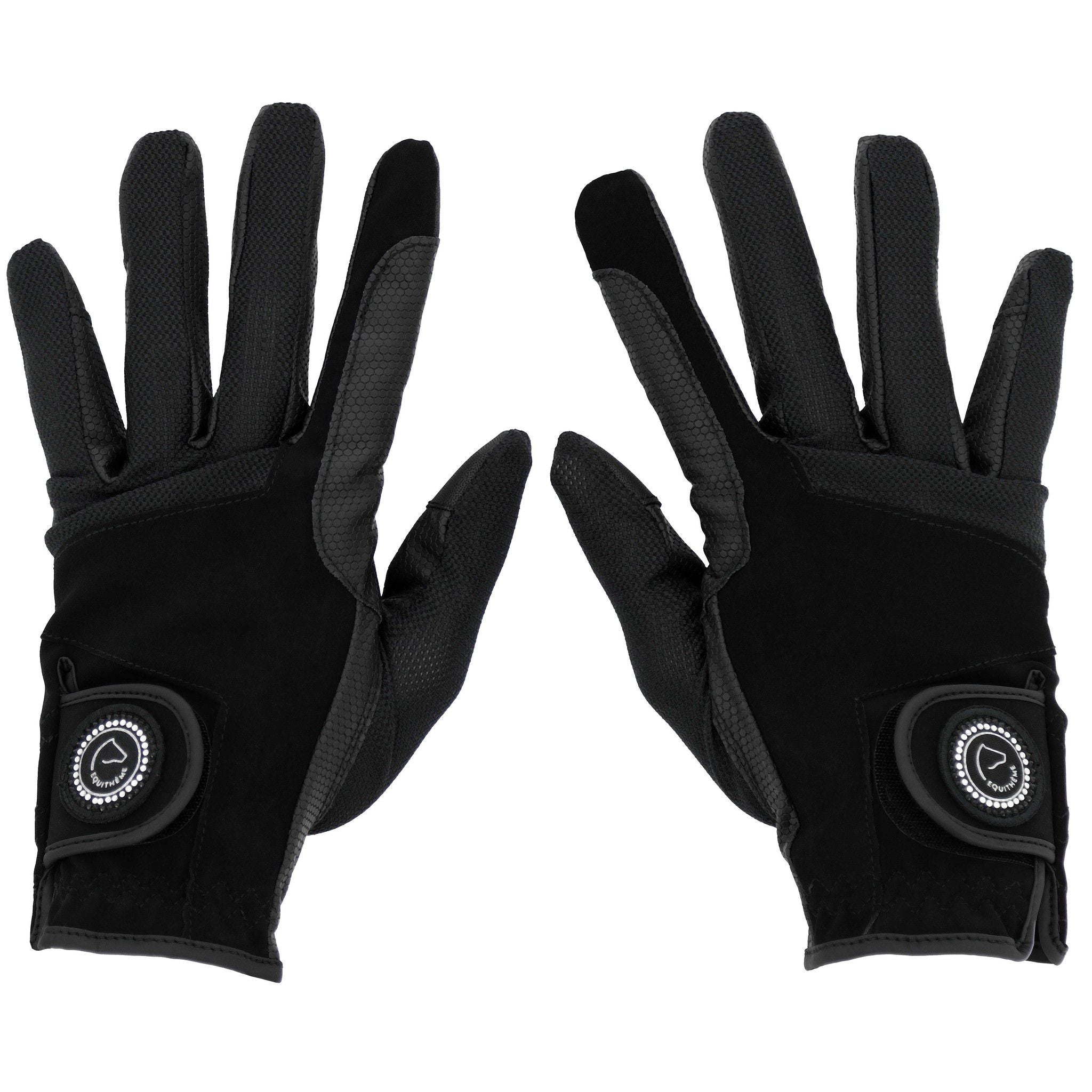 EQUITHÈME Aragon Gloves Black 930261024