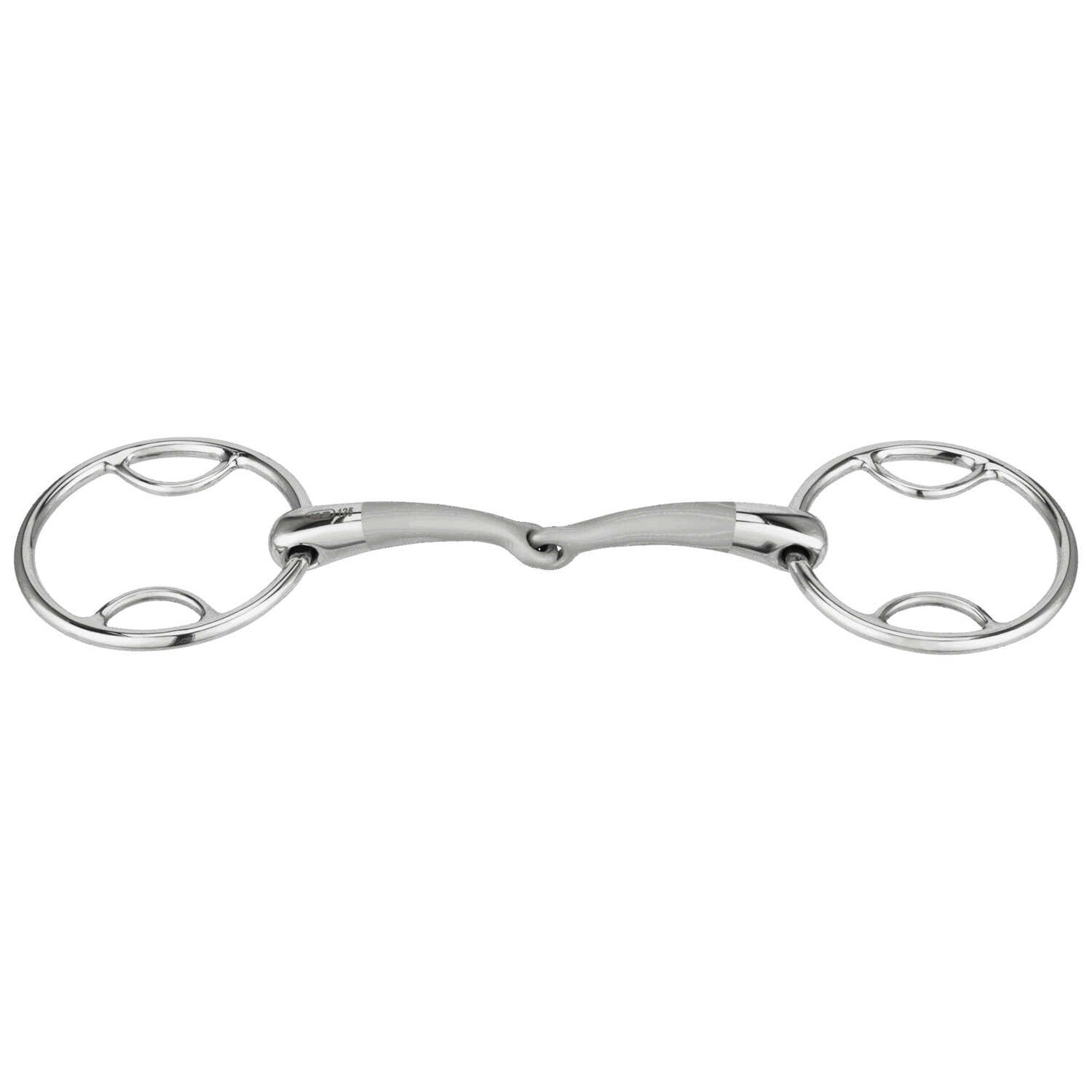 Sprenger Satinox 2-Ring loops Snaffle Bit 640467125