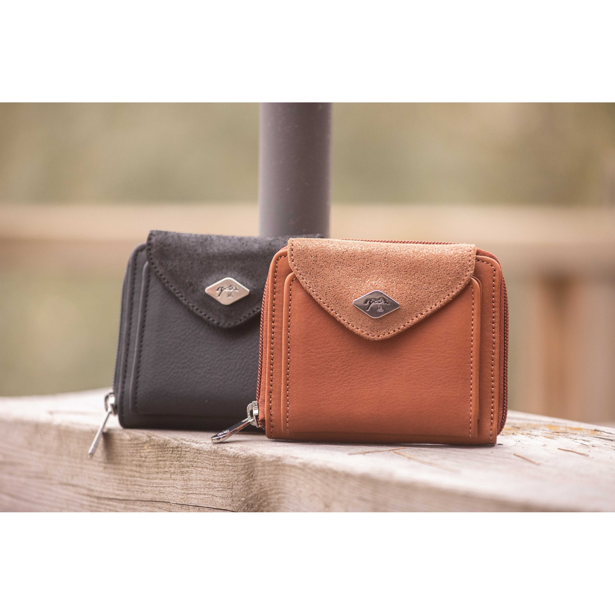 Penelope Clémence Leather Wallet Cognac - 936024014_ambi_6