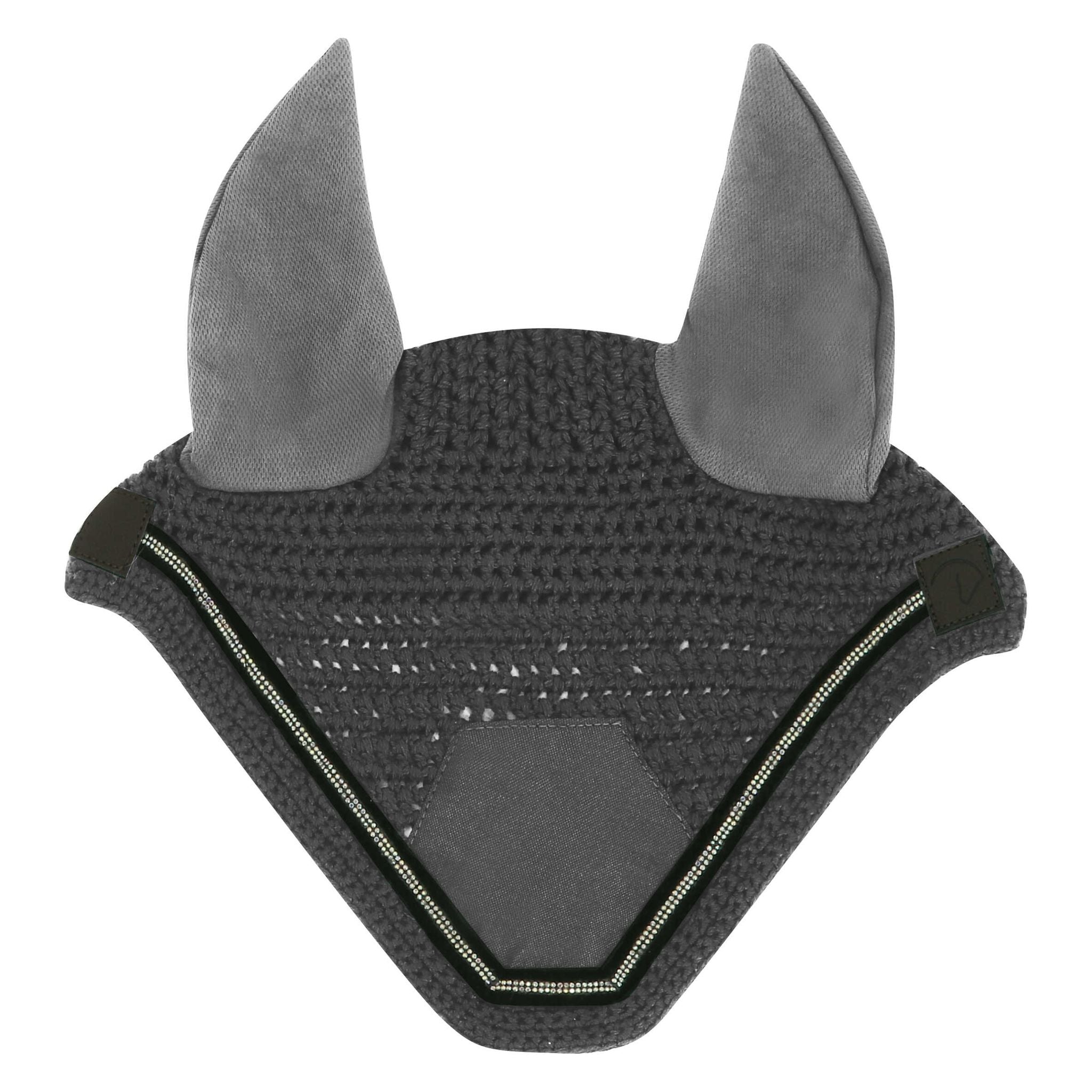 EQUITHÈME Domino Fly Veil Grey - 306975011_packshot_1