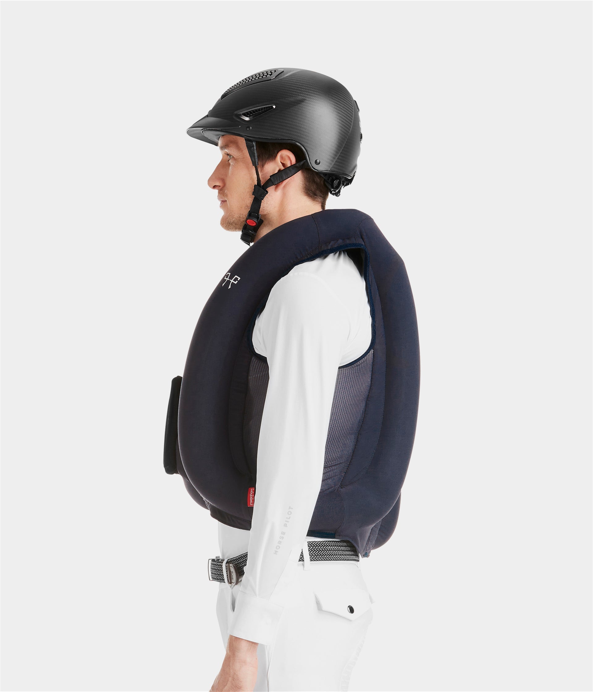 HORSE PILOT Equestrian safety airbag vest Twist'Air 2.0 - Dark Night