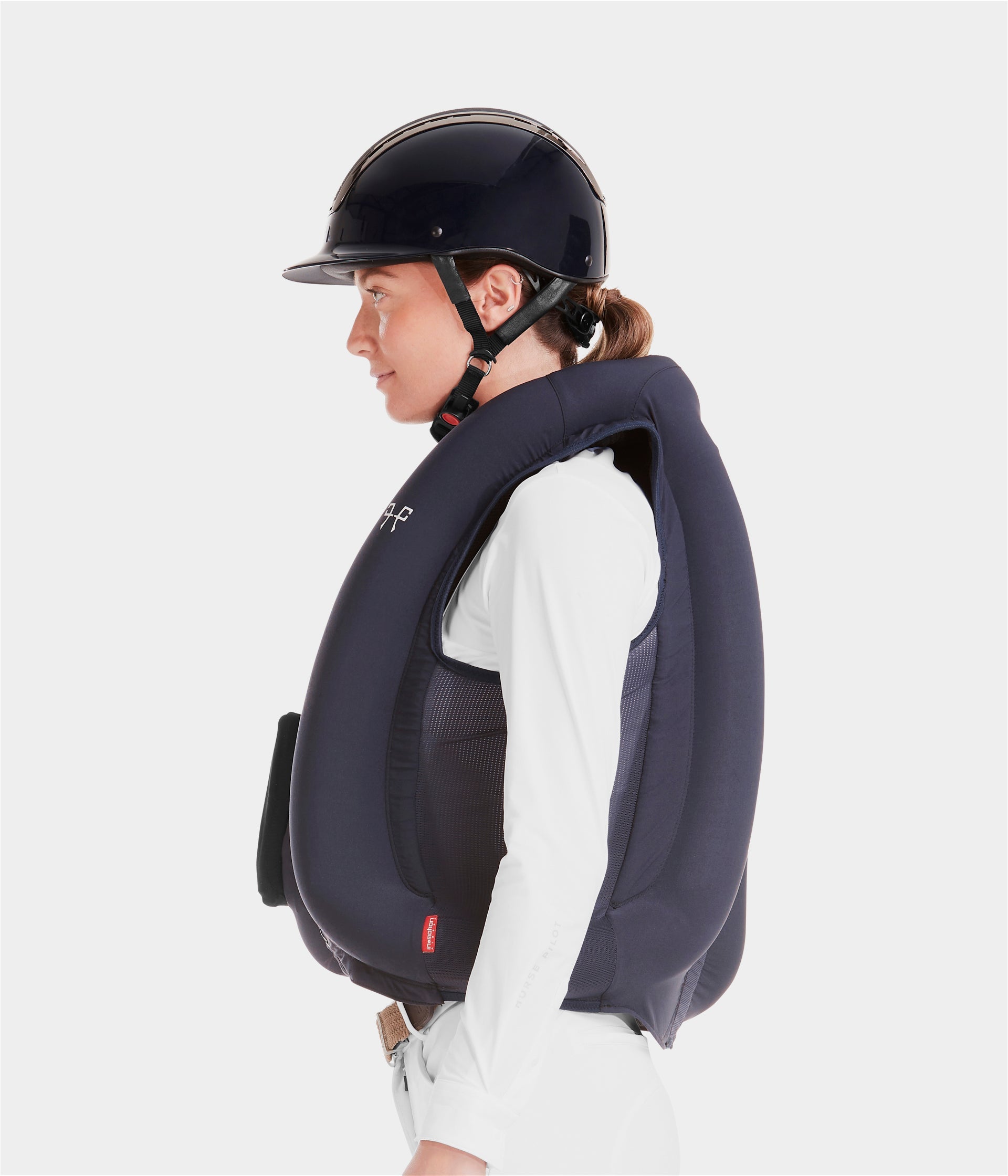HORSE PILOT Equestrian safety airbag vest Twist'Air 2.0 - Black