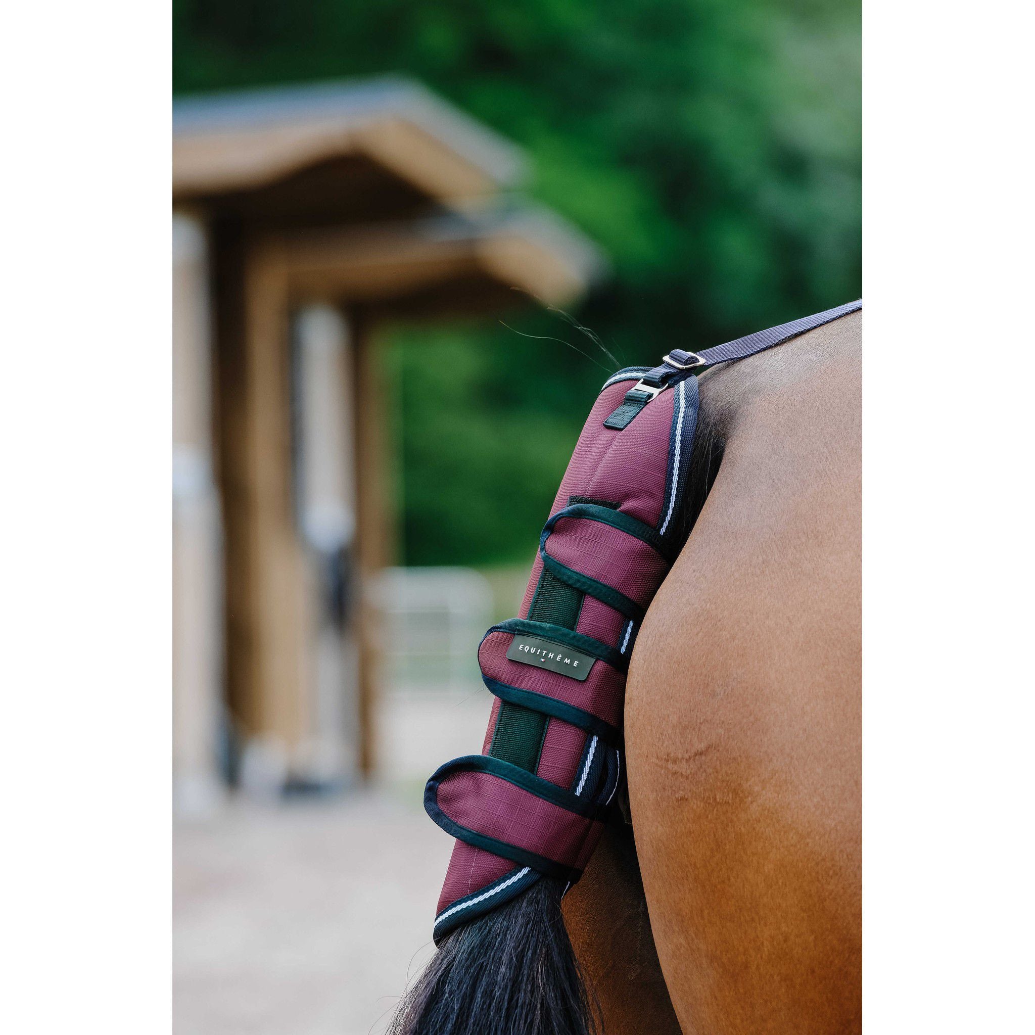 EQUITHÈME 1200D Tail guard Burgundy 402823333