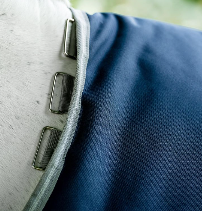 Horseware Amigo Bravo 12 Original Sheet - Standard Navy blue/grey