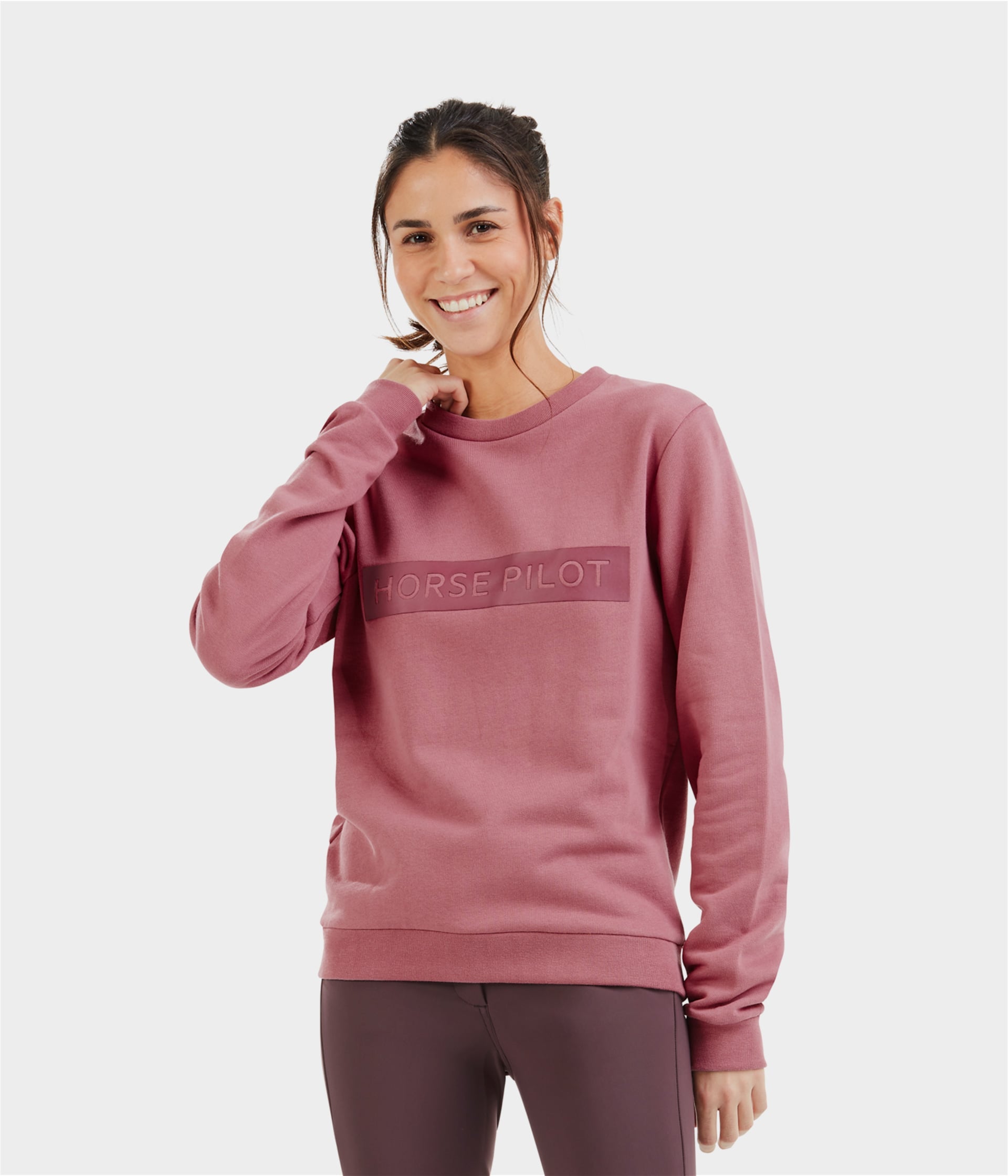 HORSE PILOT Team Sweatshirt Women - Blue Graphite