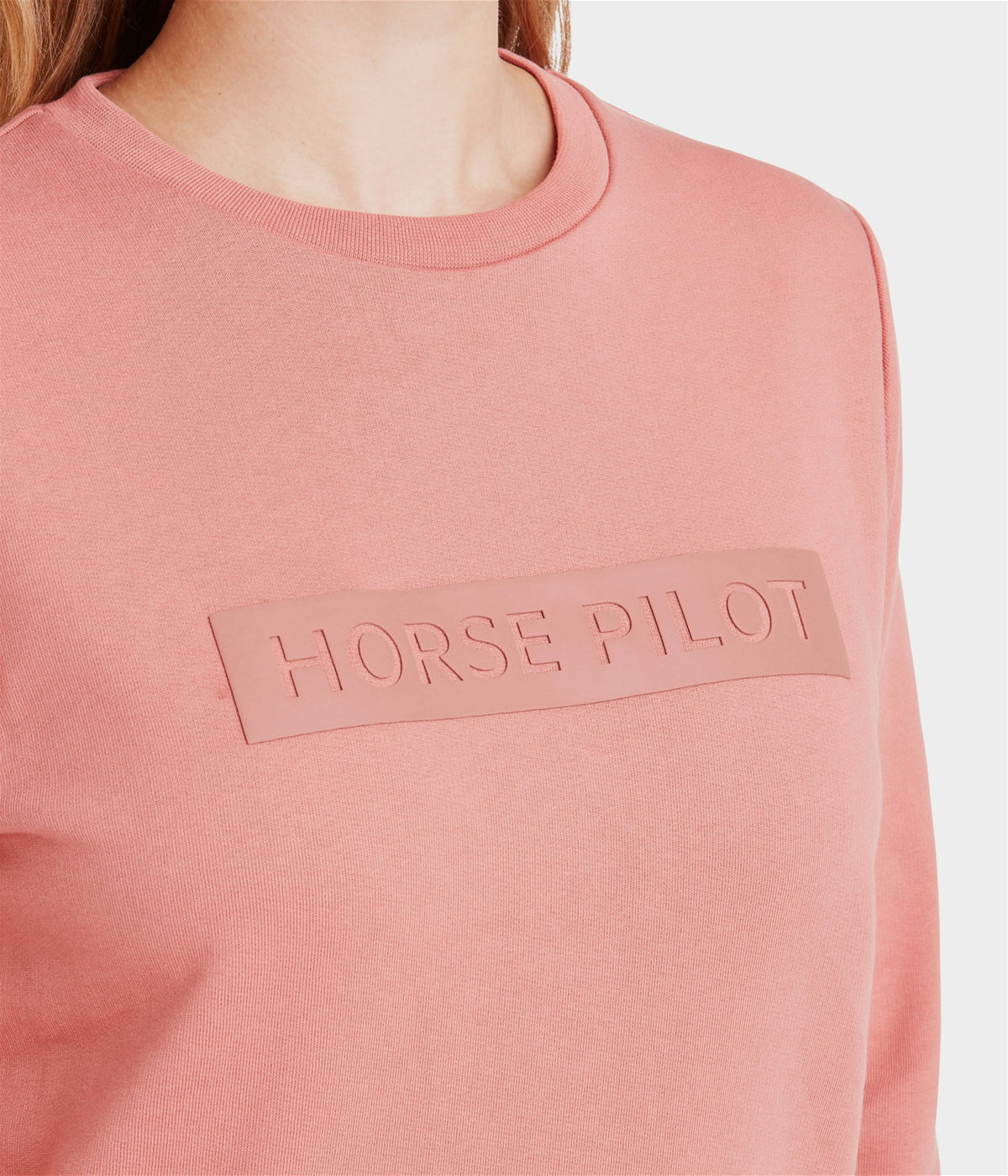 Horse Pilot Team Sweatshirt Women - Brick Dust