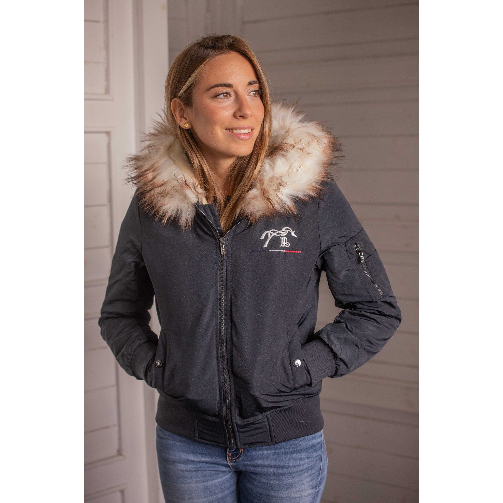 Pénélope Lyon Bombers Jacket - Ladies Navy glitter 978800072