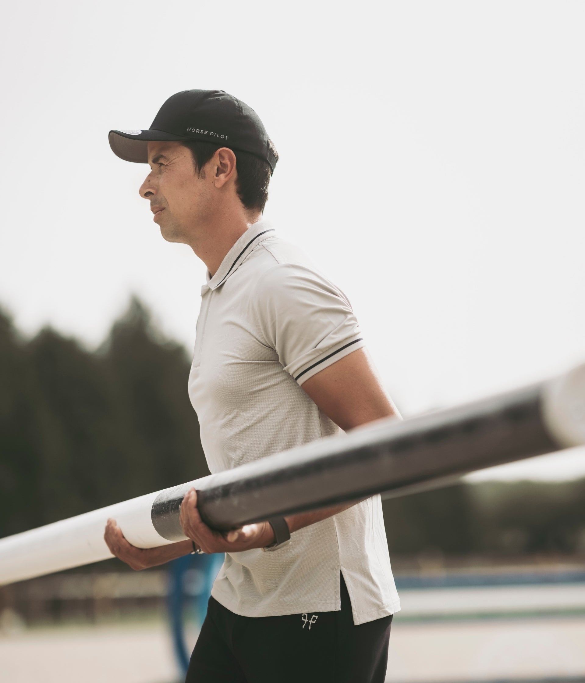 Horse Pilot Atlas Polo Men - Wind Grey