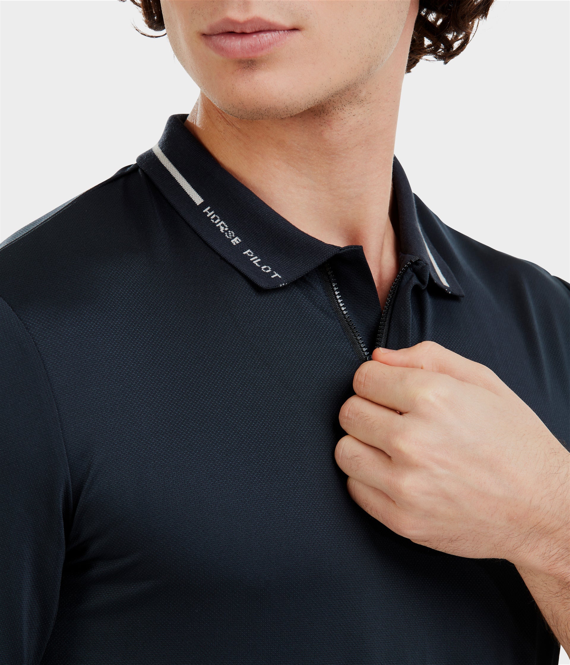 Horse Pilot Atlas Polo Men - Blue Graphite