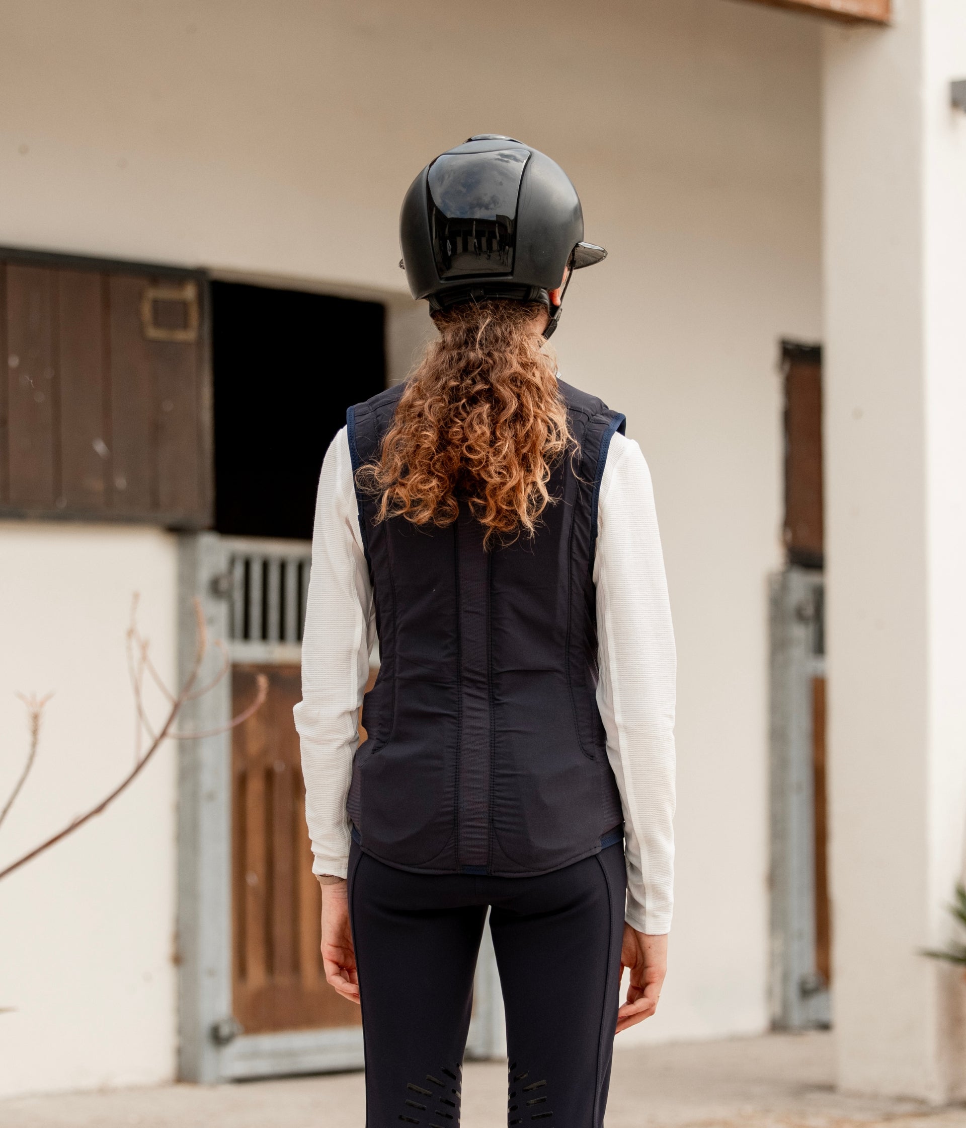 Horse Pilot Equestrian Safety Airbag Vest Twist Air 2.0 Junior - Dark Night