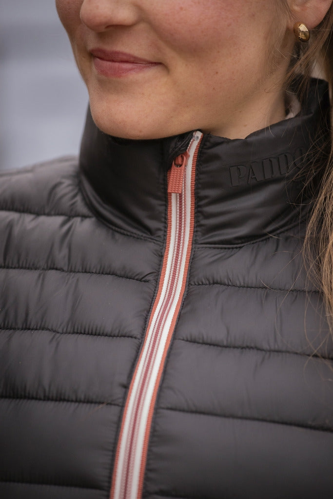 Paddock Sports Macaron Sleeveless Vest - Adult Black