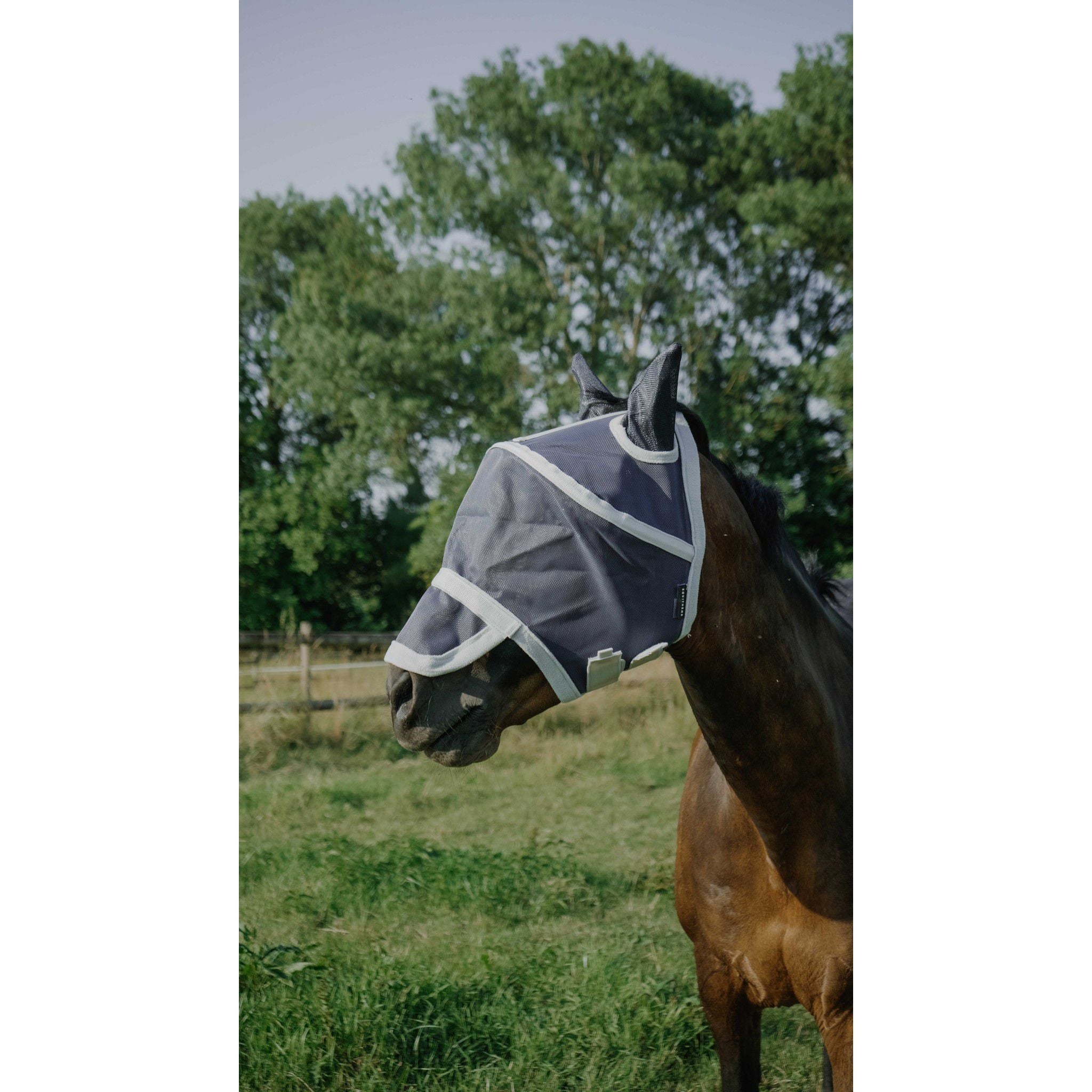 EQUITHÈME Cerceau Anti UV Fly Mask Navy blue 306023203