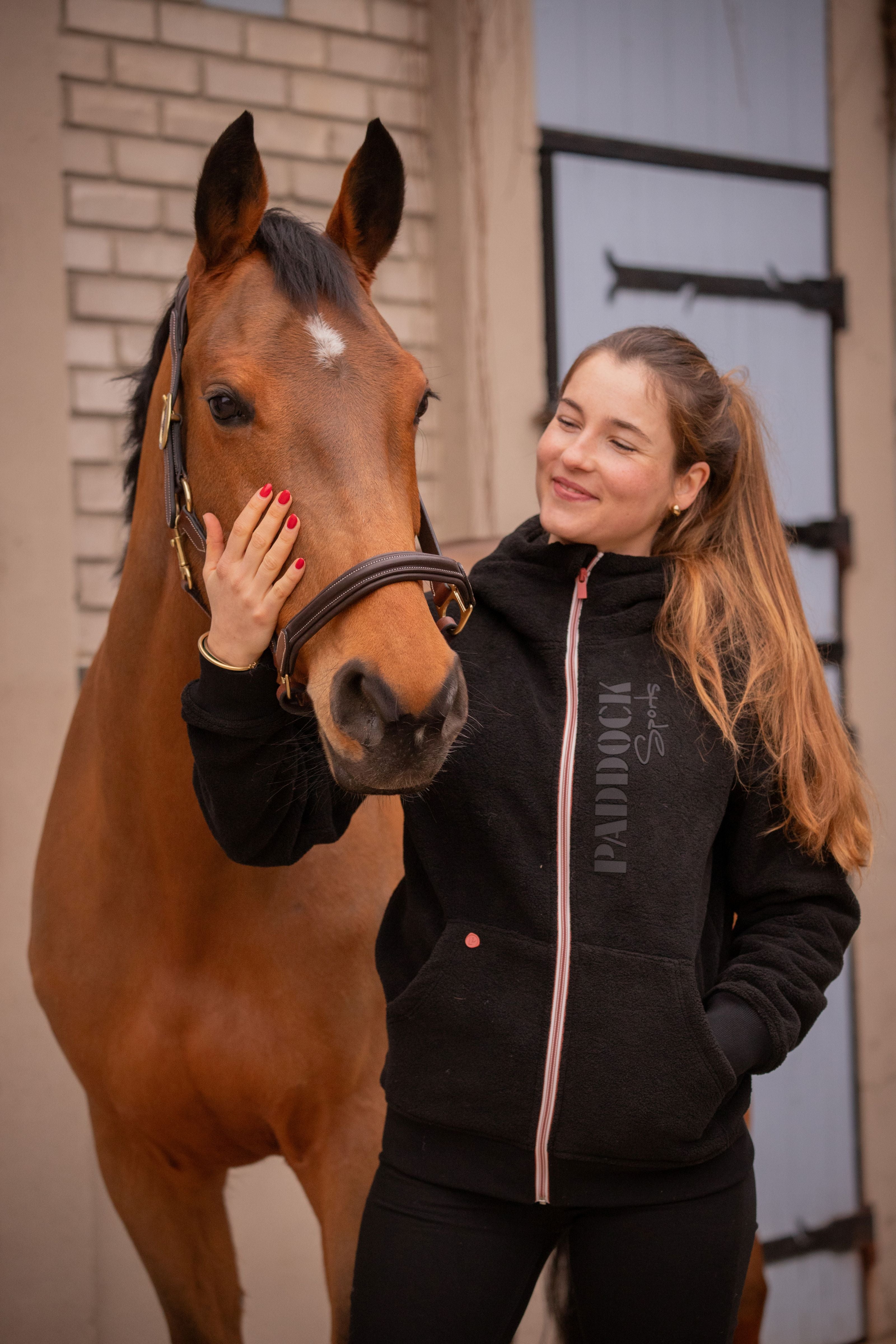 Paddock Sports Mathis Fleece Sweatshirt - Adult Black