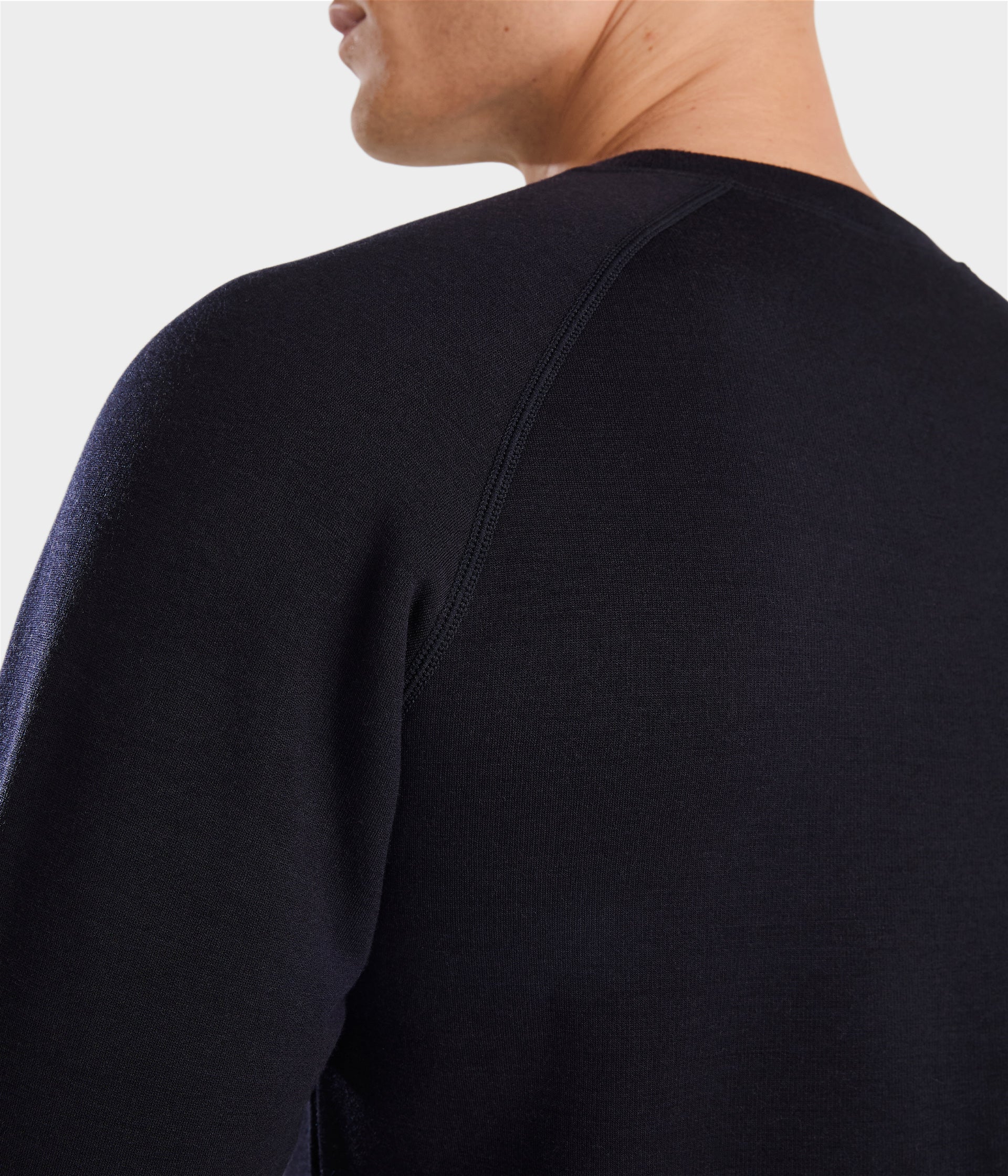 HORSE PILOT Merinos Sweatshirt Men - Dark Night