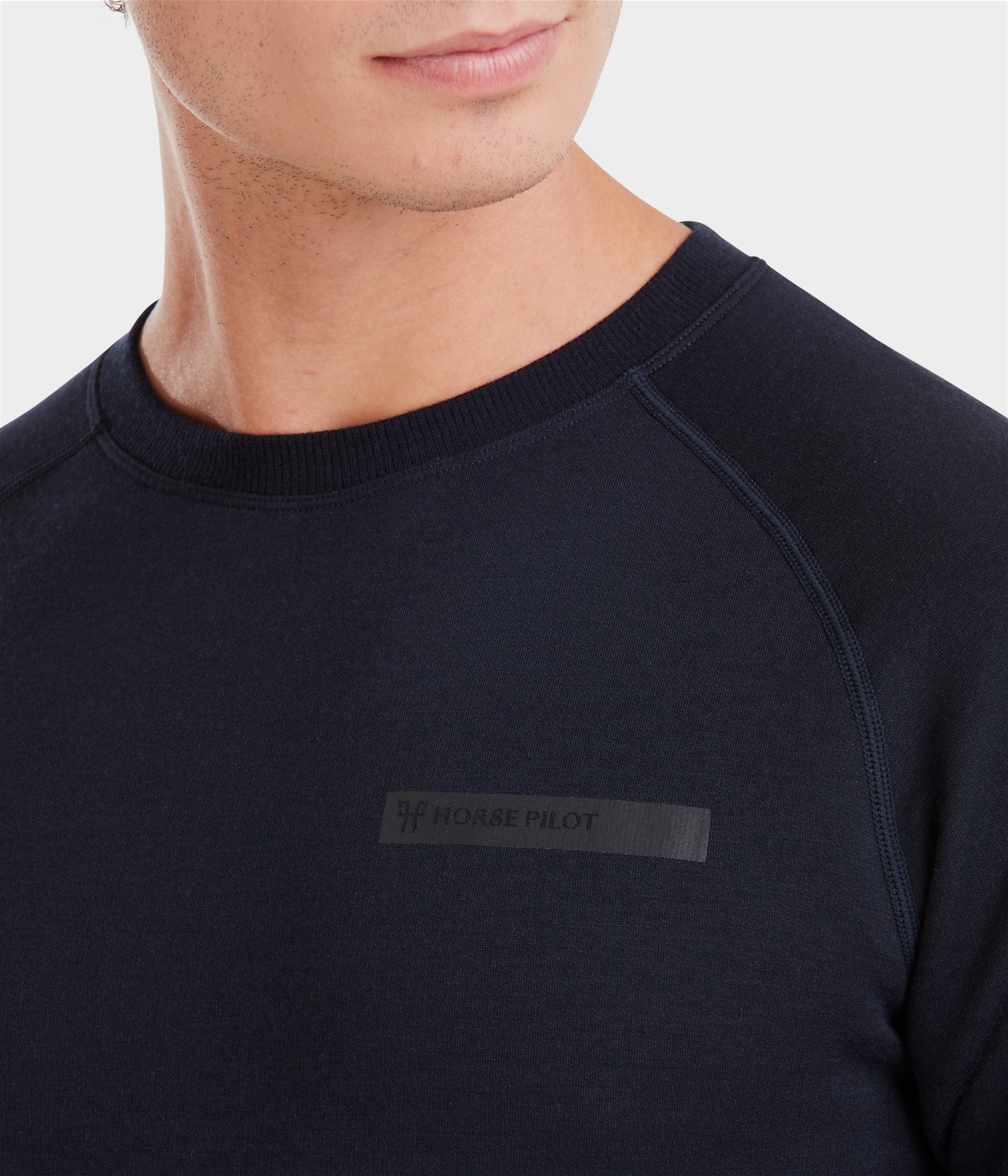 HORSE PILOT Merinos Sweatshirt Men - Dark Night