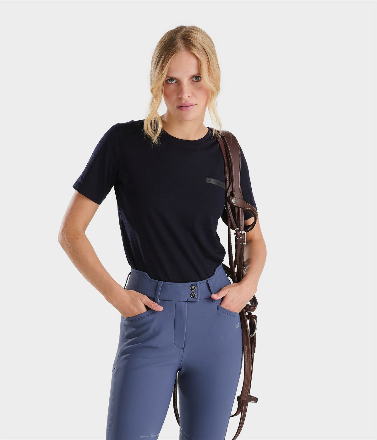 Horse Pilot Merinos Shirt Women - Dark Night